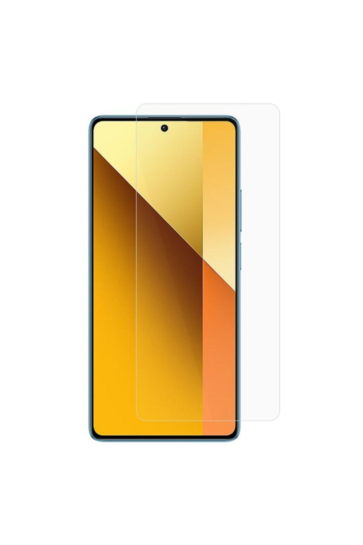 TechnoZone Xiaomi Redmi Note 14S Uyumlu Kırılmaz Ekran Koruyucu Temperli Cam