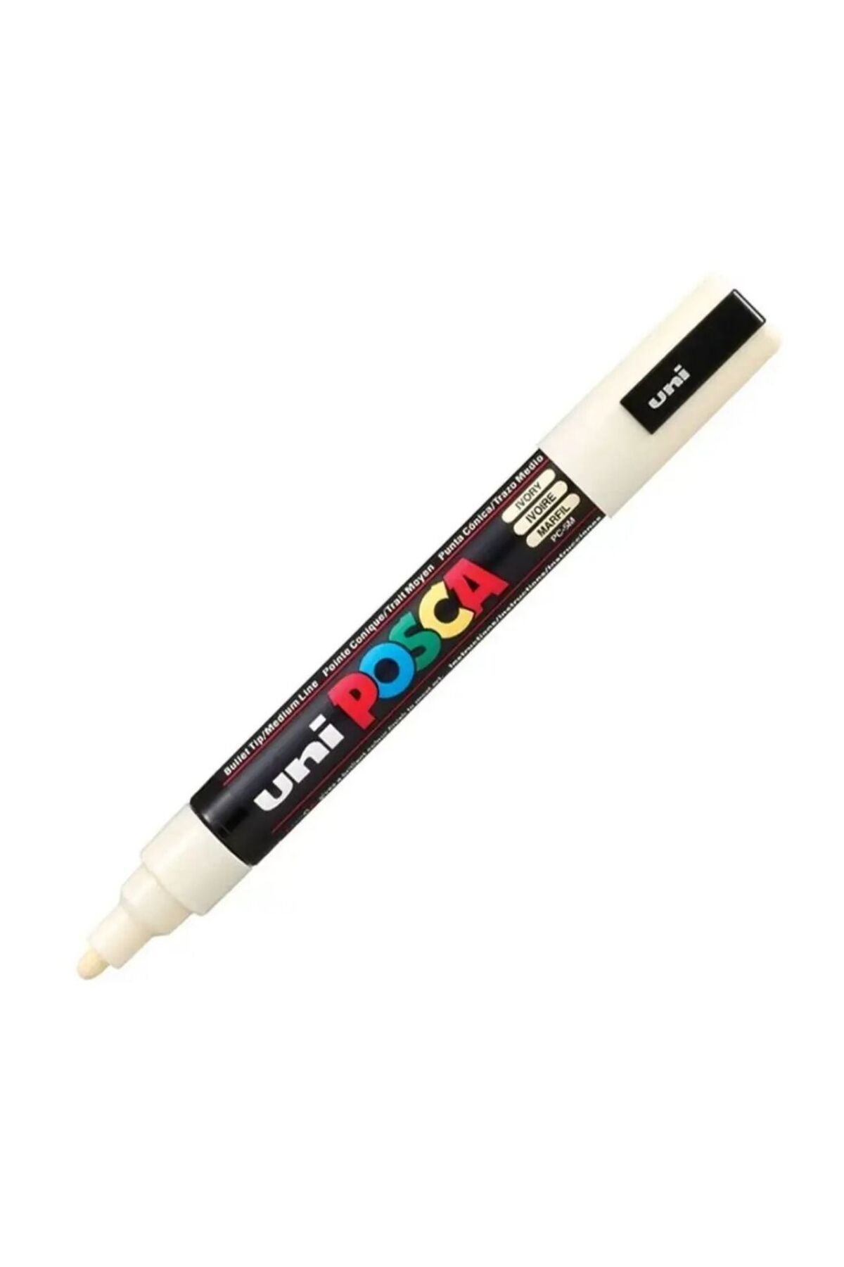 Uni Posca Posca Akrilik Marker Pc-5m (1.8-2.5MM) Fildişi