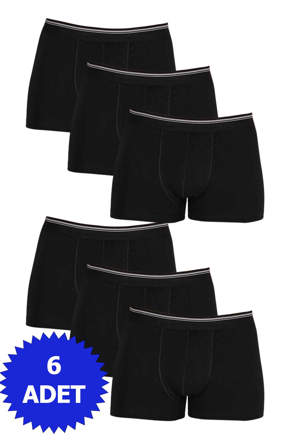 Berrak ERKEK 6'LI BOXER %95 PAMUK