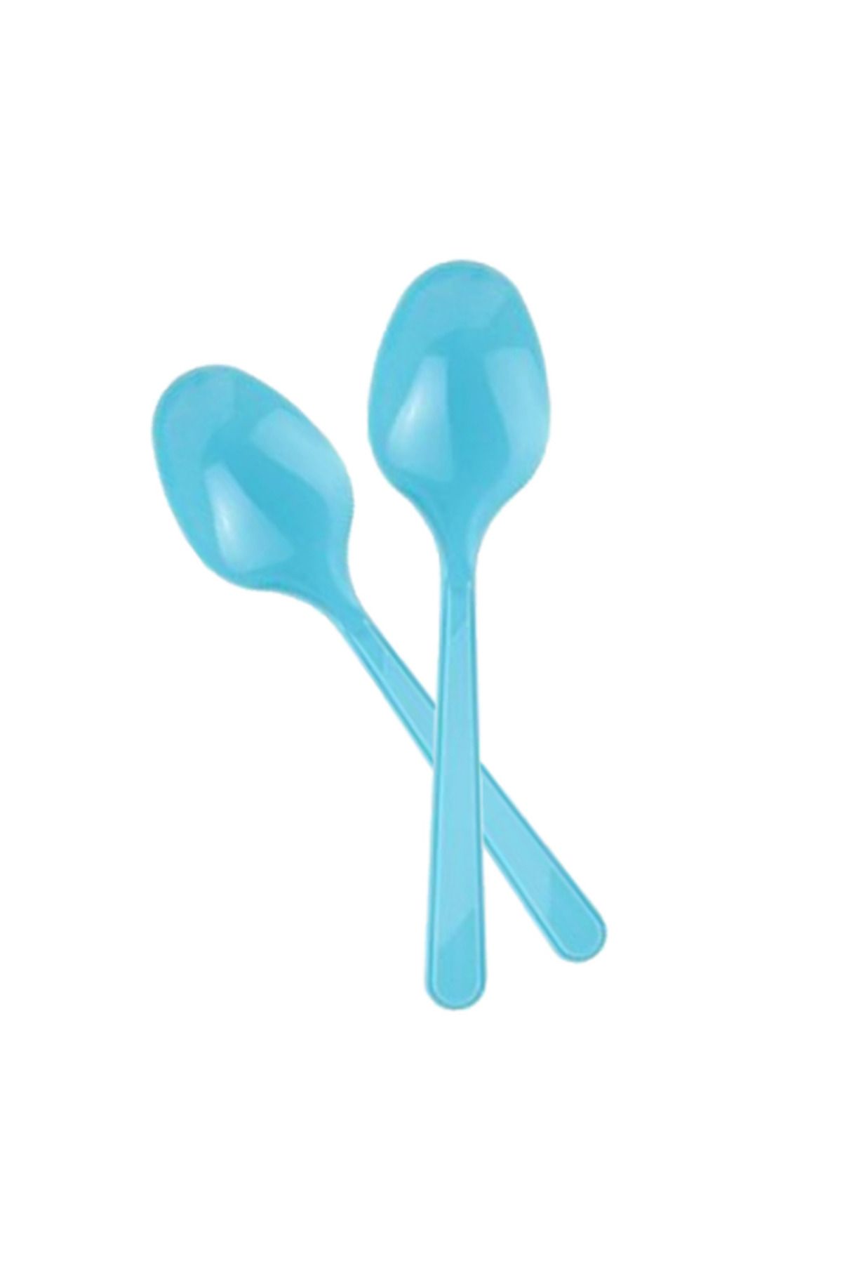gnsstore Kika Plastik Kaşık 25li -Açık Mavi-