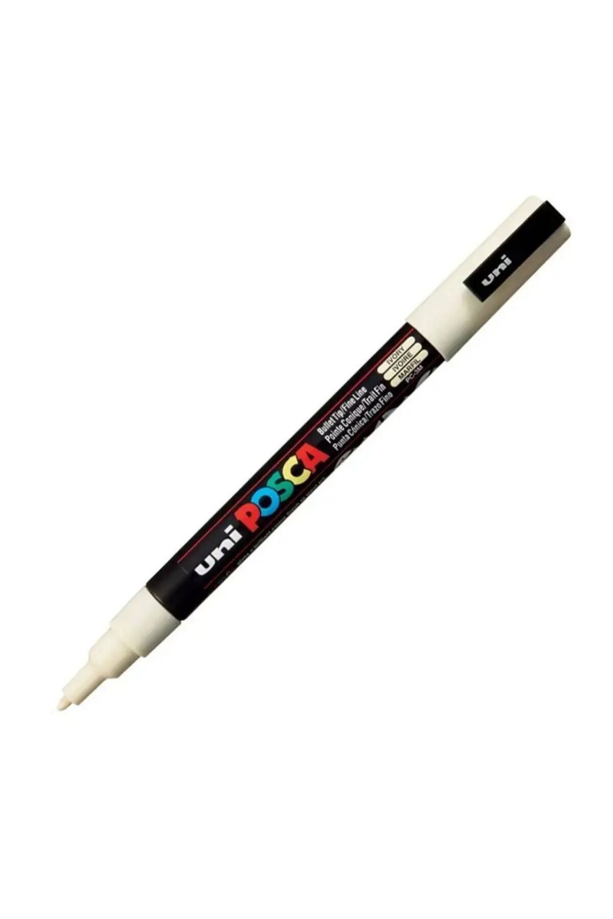 Uni Posca Posca Akrilik Marker Pc-3m (0.9-1.3MM) Fildişi
