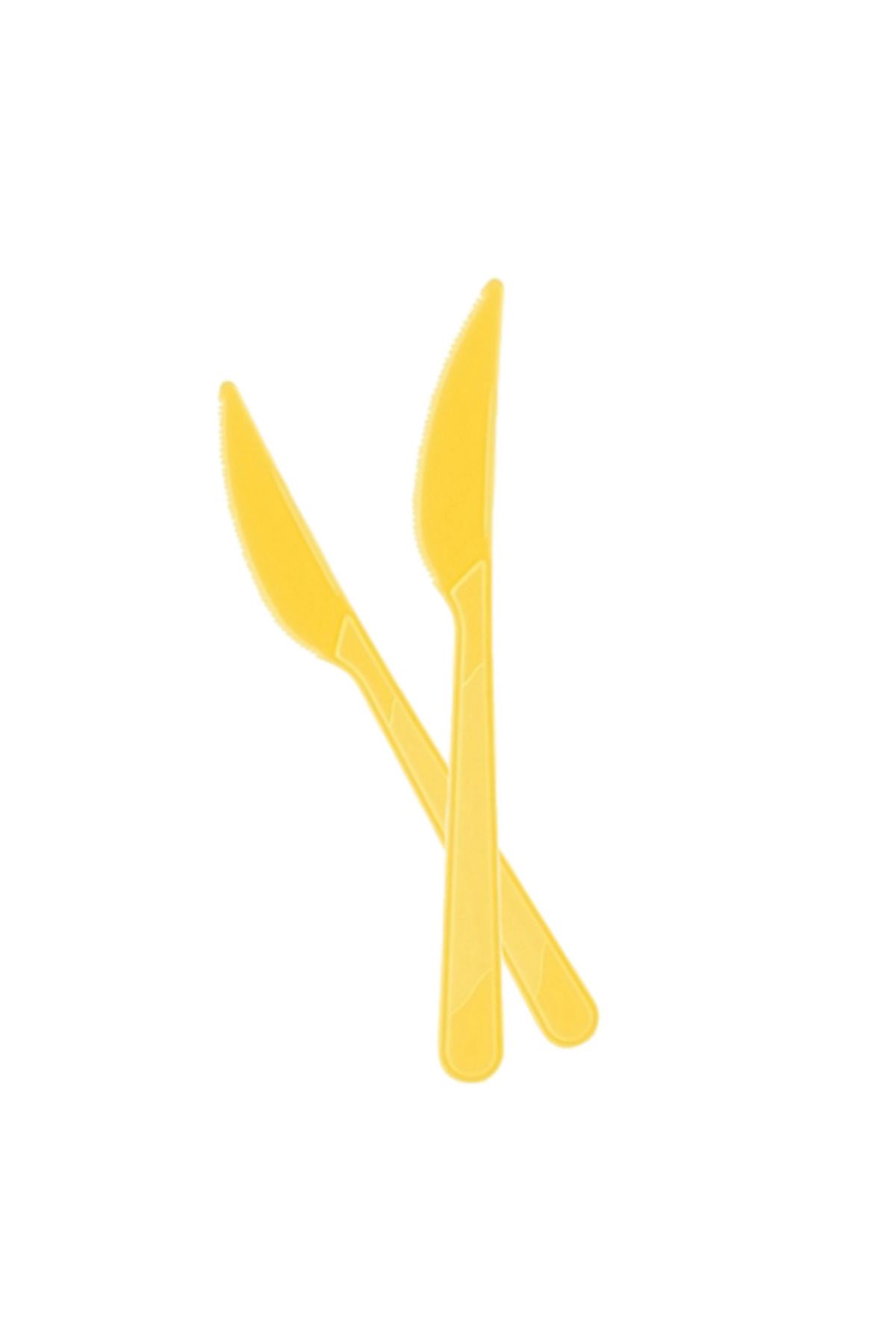 gnsstore Kika Plastik Bıçak 25 Li -Sarı-