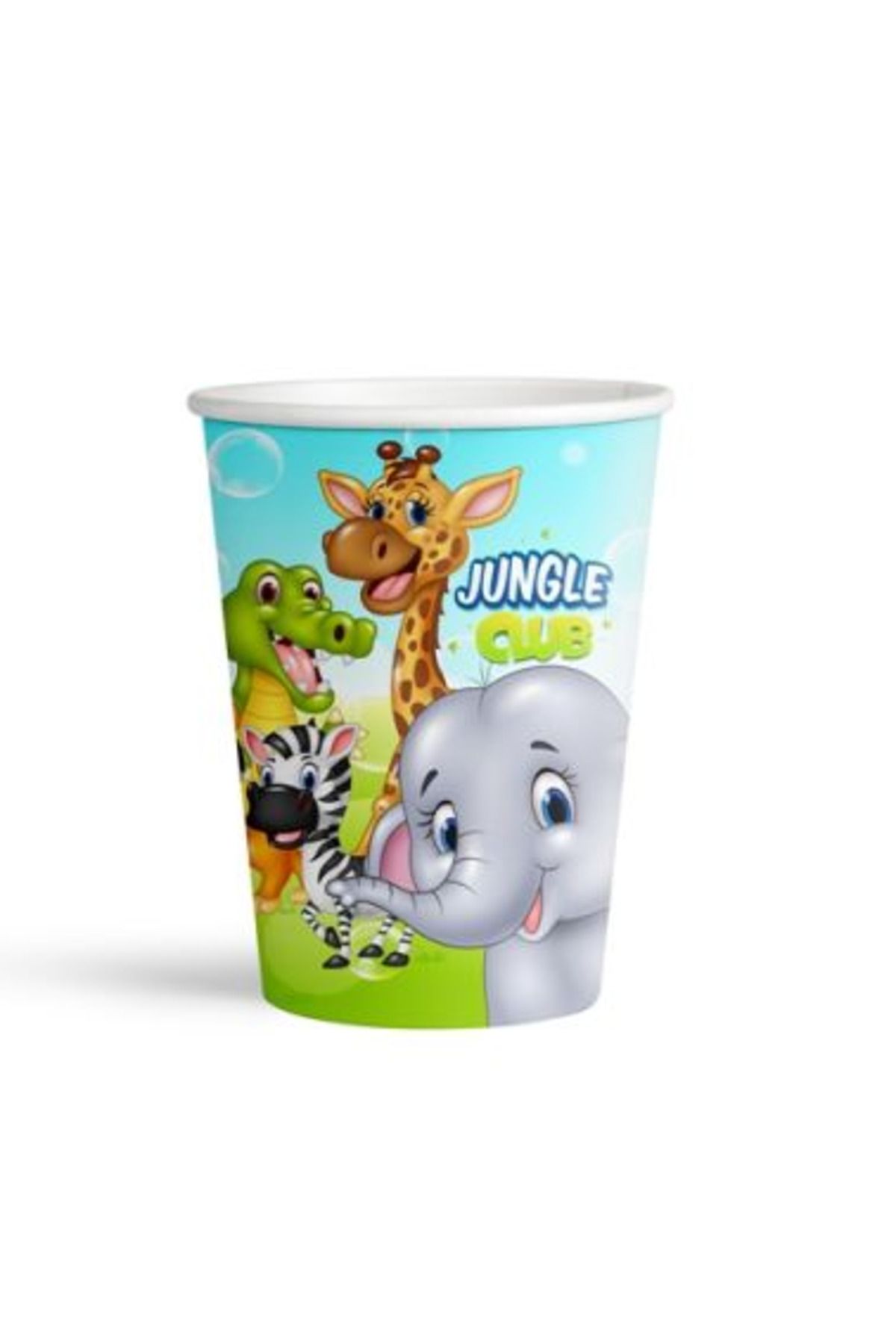 gnsstore Kika Jungle Club Karton Bardak 8oz 8 Li