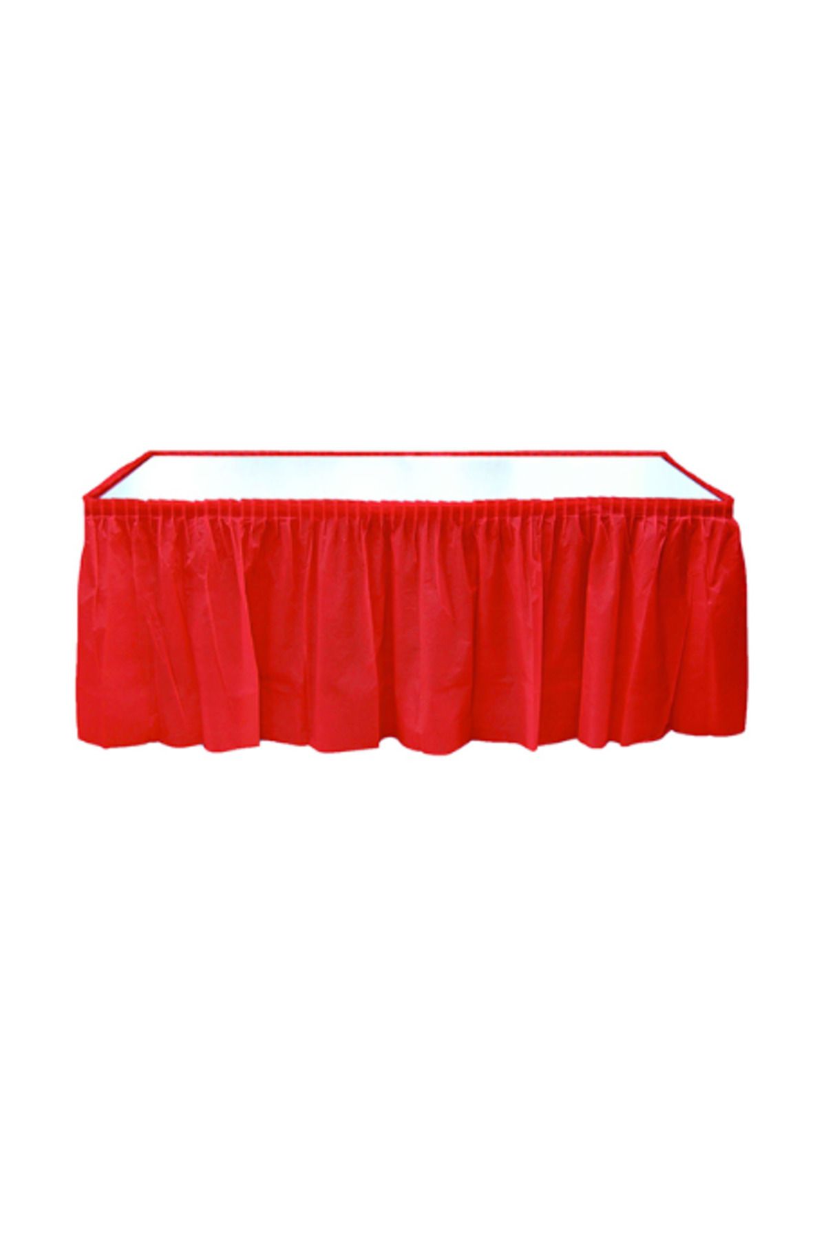 gnsstore Kikajoy Masa Eteği 75x426cm -Kırmızı