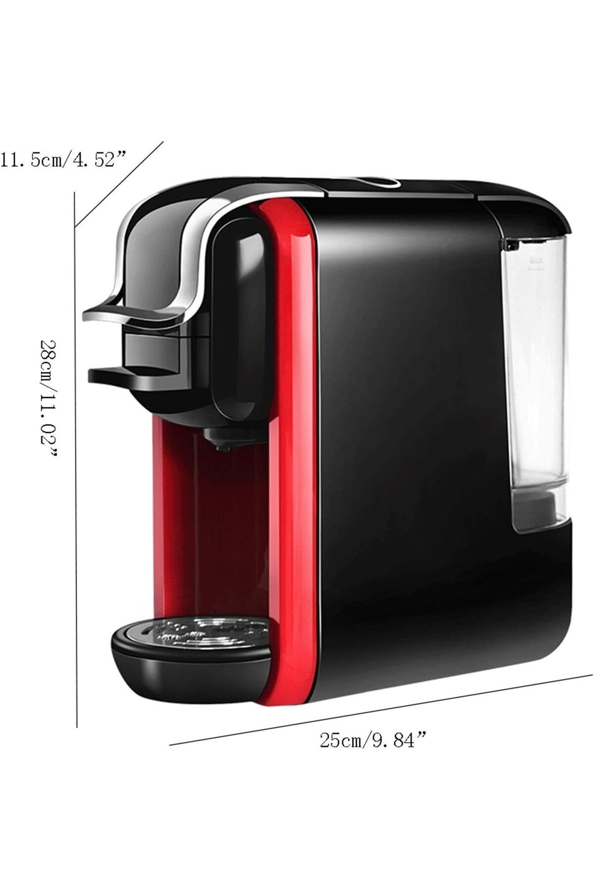 GÜMRÜK BEY-Ac-514K Multi Capsule Espresso Coffee Machine Multi-Specification Capsule Compatible Italian Cappuccino Machine 8
