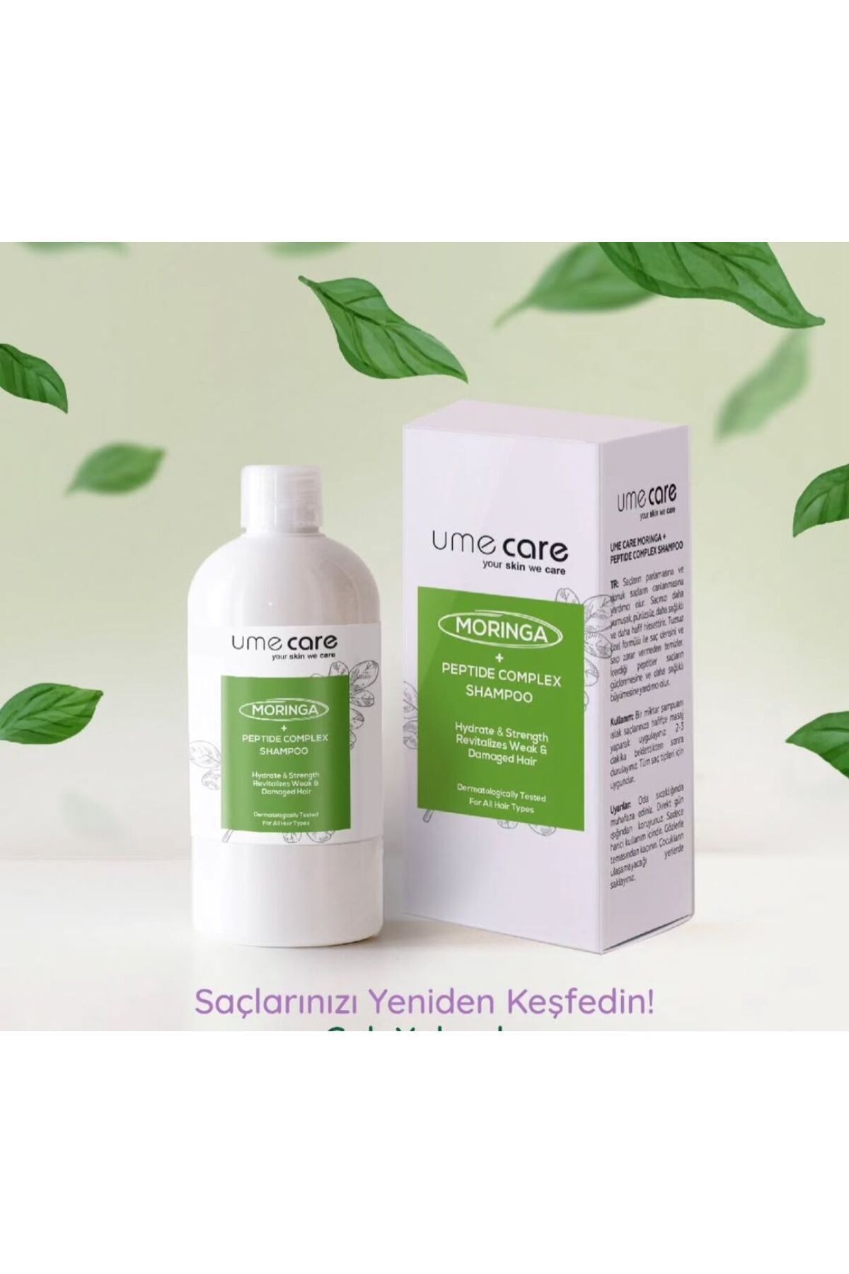 MAXPINE MORİNGA + PEPTIDE COMPLEX ŞAMPUAN