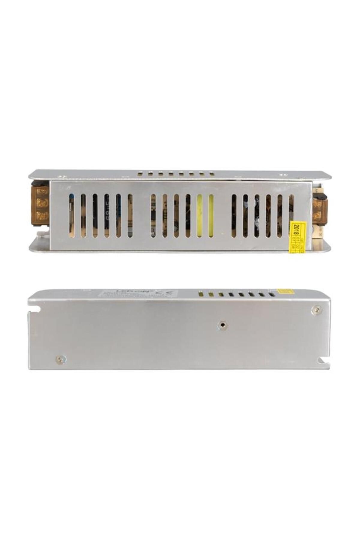 LEDON LD-12155 DC 12Volt 12.5Amper Slim Metal Kasa Adaptör