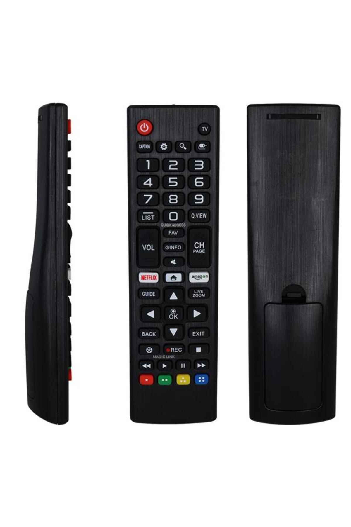 hey LG Amazon + Netflix Tuşlu Magic Link LCD LED TV Kumandası (AKB75095315)