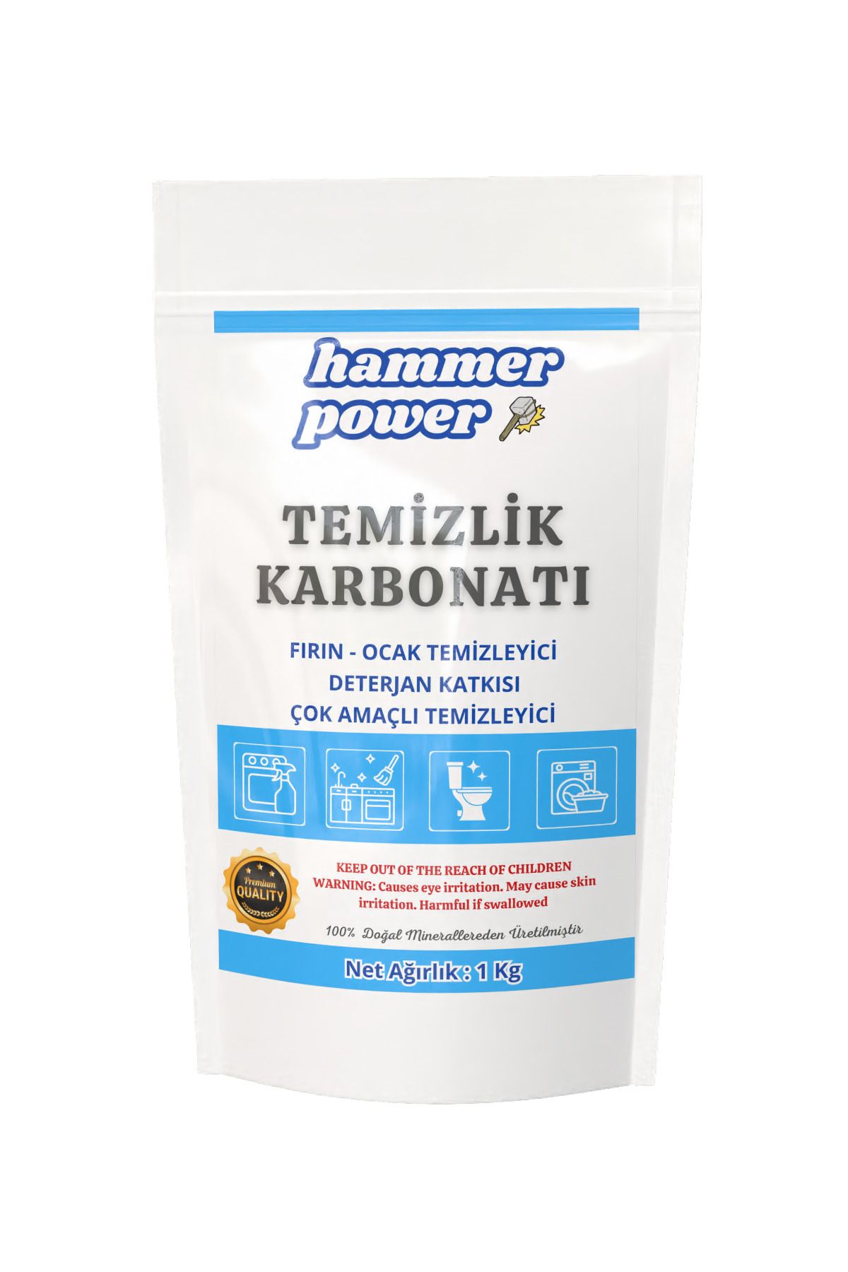 hammer power Temizlik Karbonatı 1000 g Genel Amaçlı Temizleyici