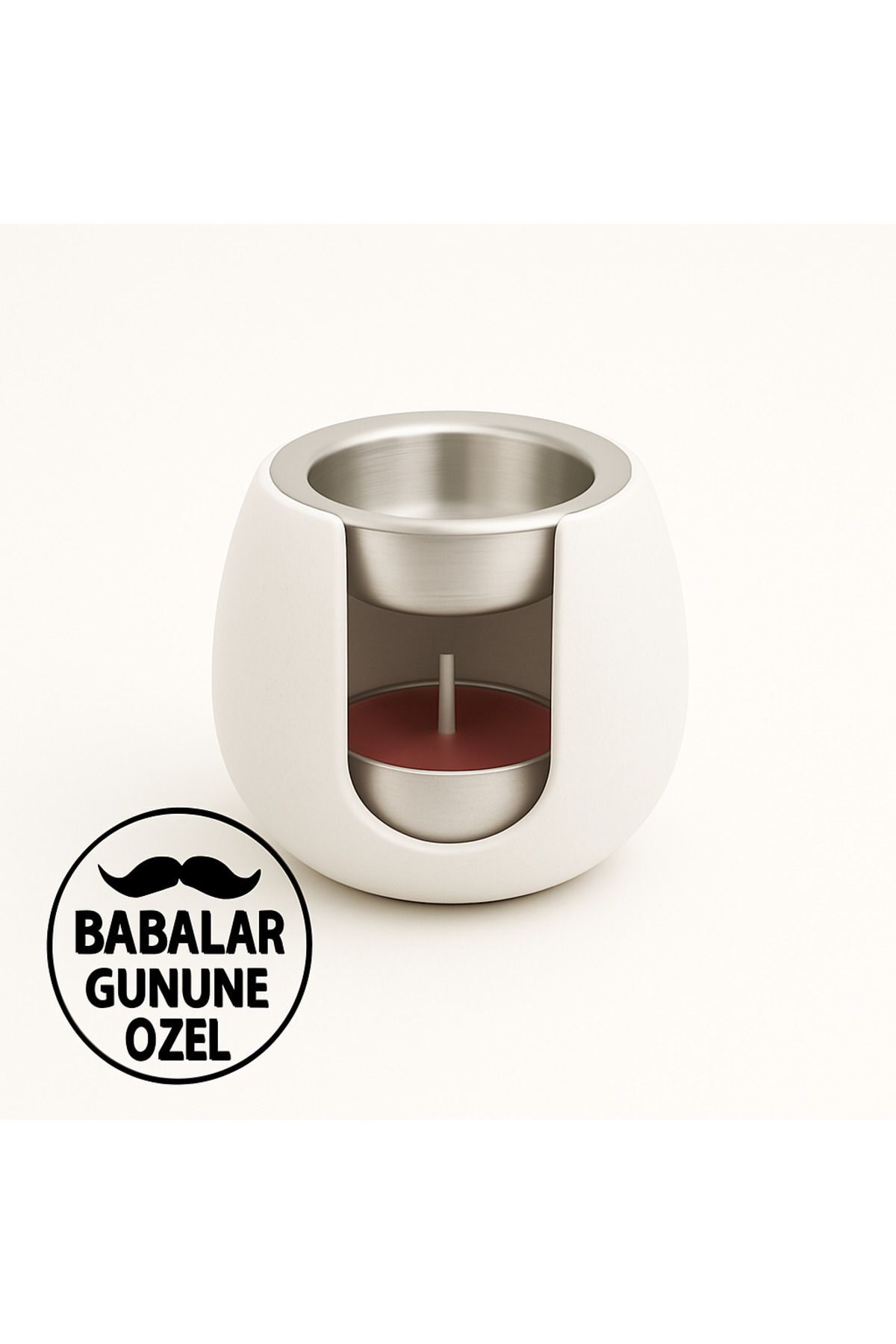 SerenityHaven Beyaz Buhardanlık