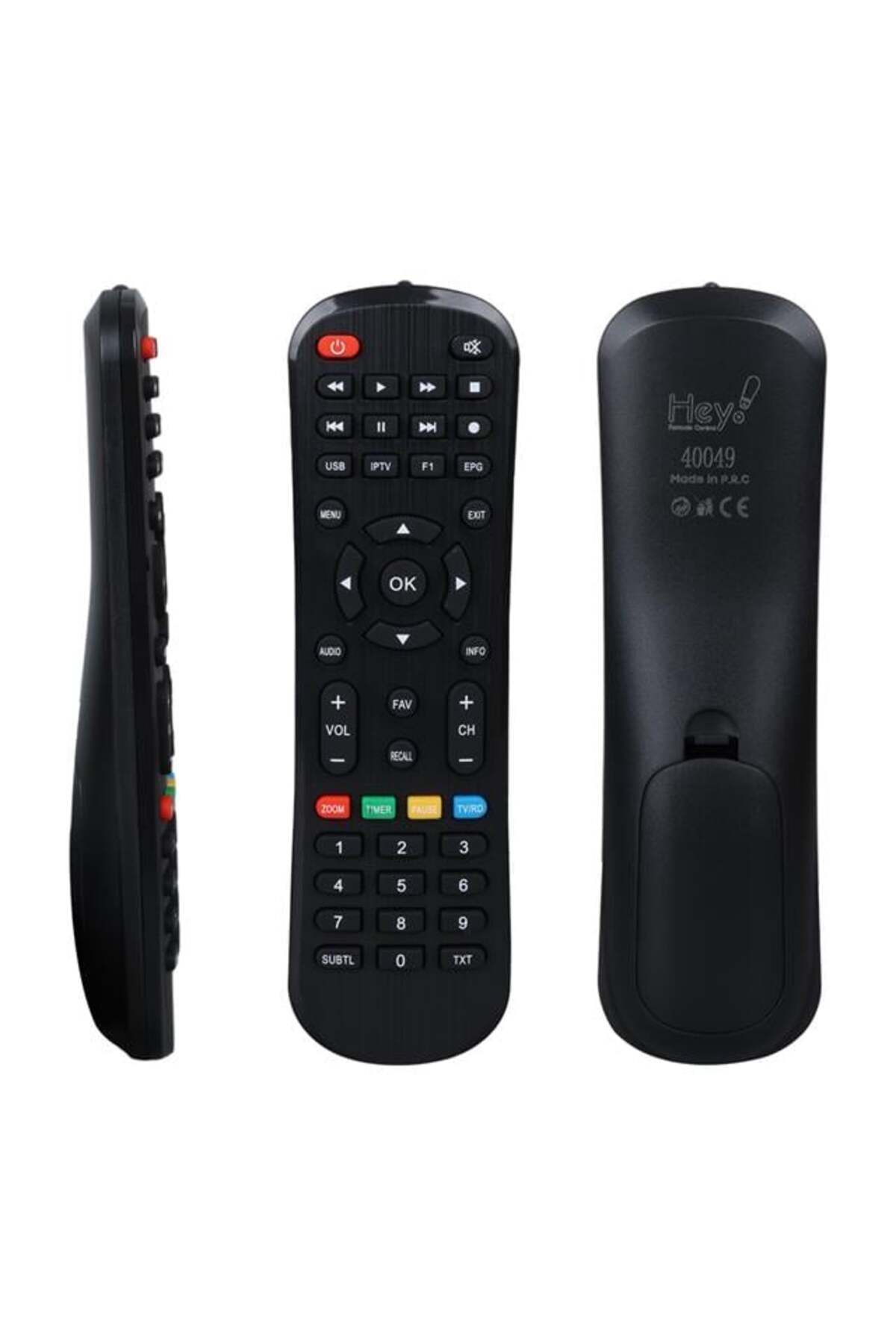 hey Redline TS-100 HD VE T Serisi USB Tuşlu HD Uydu Kumandası