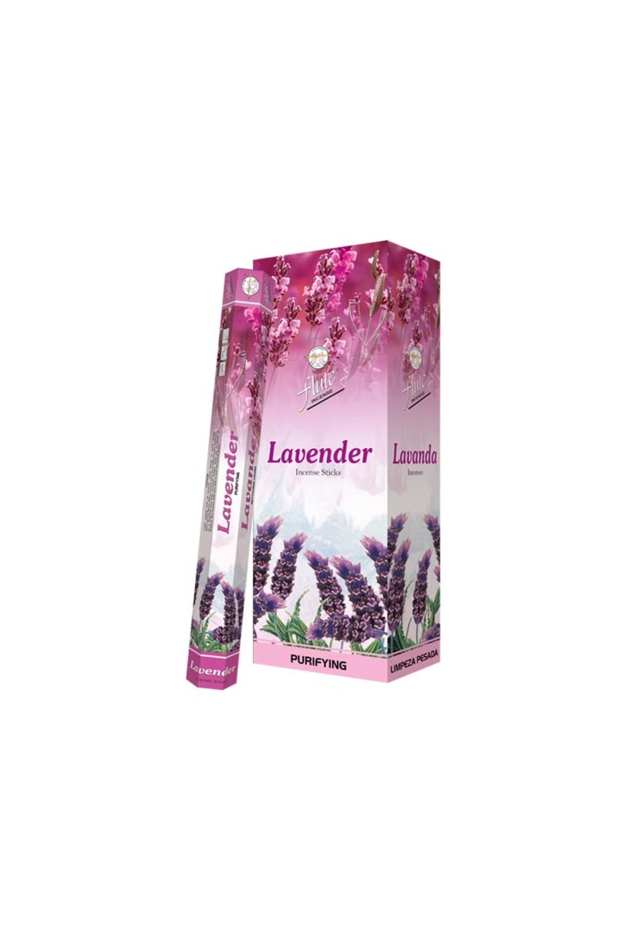 SerenityHaven ÇUBUK TÜTSÜ LAVANTA HEXA (LAVENDER) 6*20=120 ÇUBUK