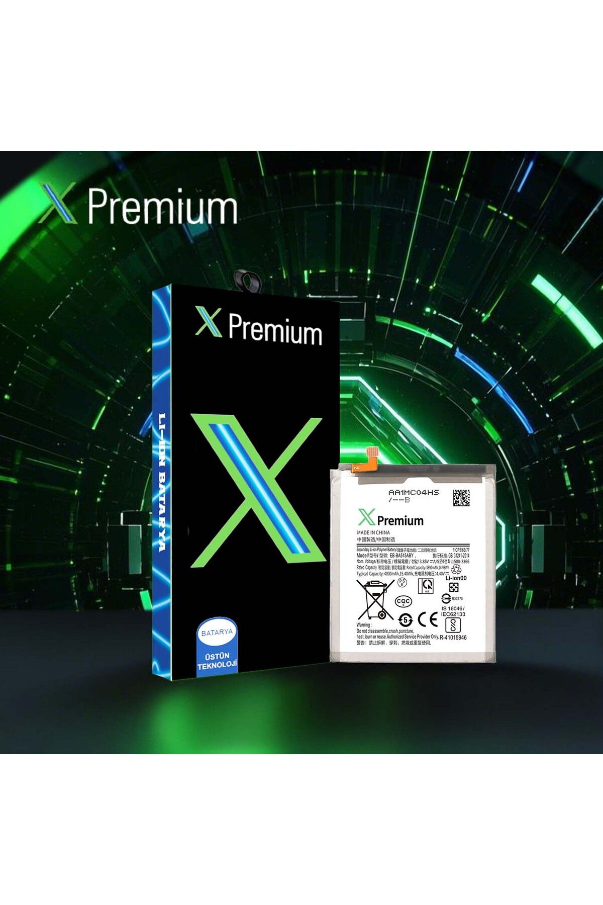 X PREMİUM X Premium Samsung A51 A515 Batarya Pil 4000 mAh
