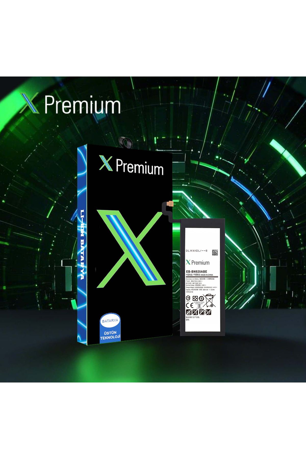 X PREMİUM X Premium Samsung Note 5 Sm N 920 Batarya Pil 3000 mAh