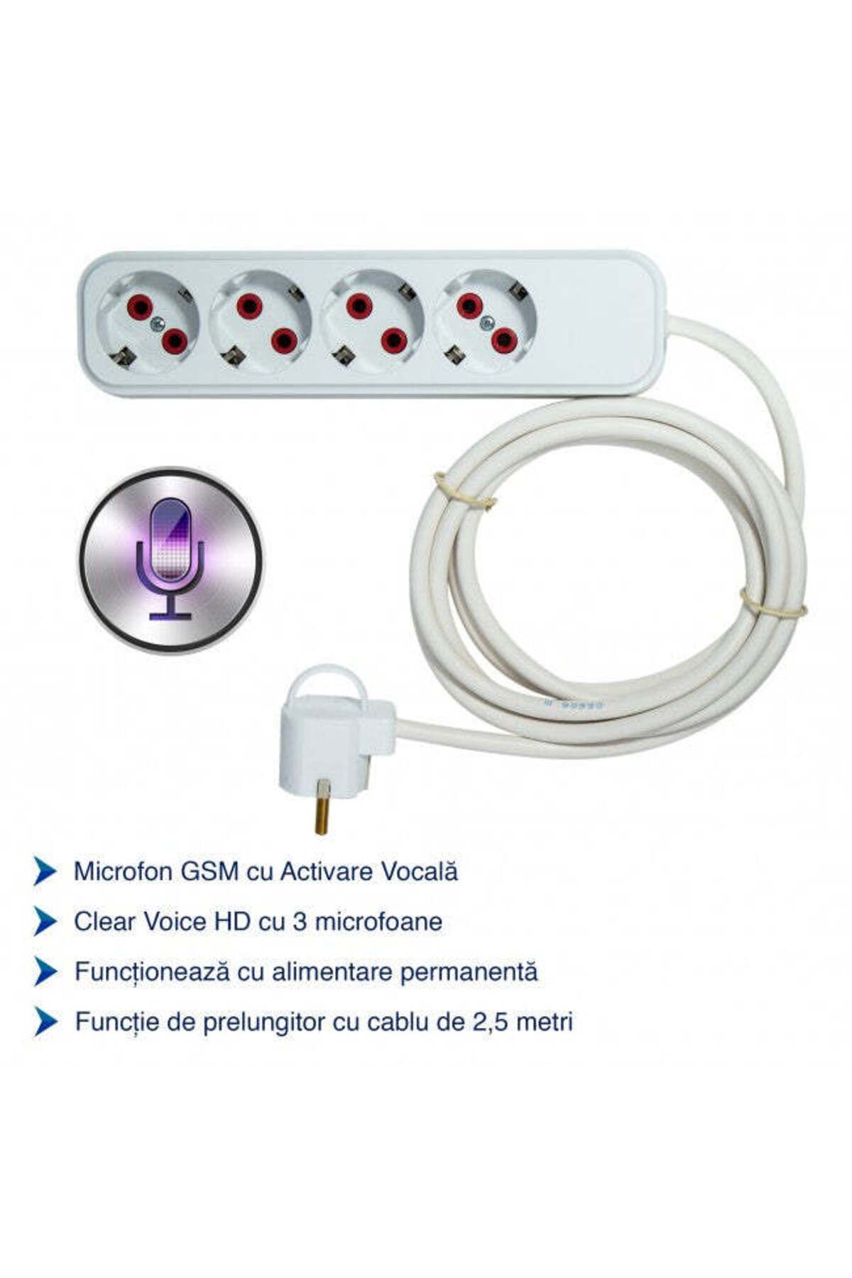 Minitechnics-GSM Microphone In Extension Cord, 3 Built-in Microphones with Voice Activation, Model PMDV-XS 108 2