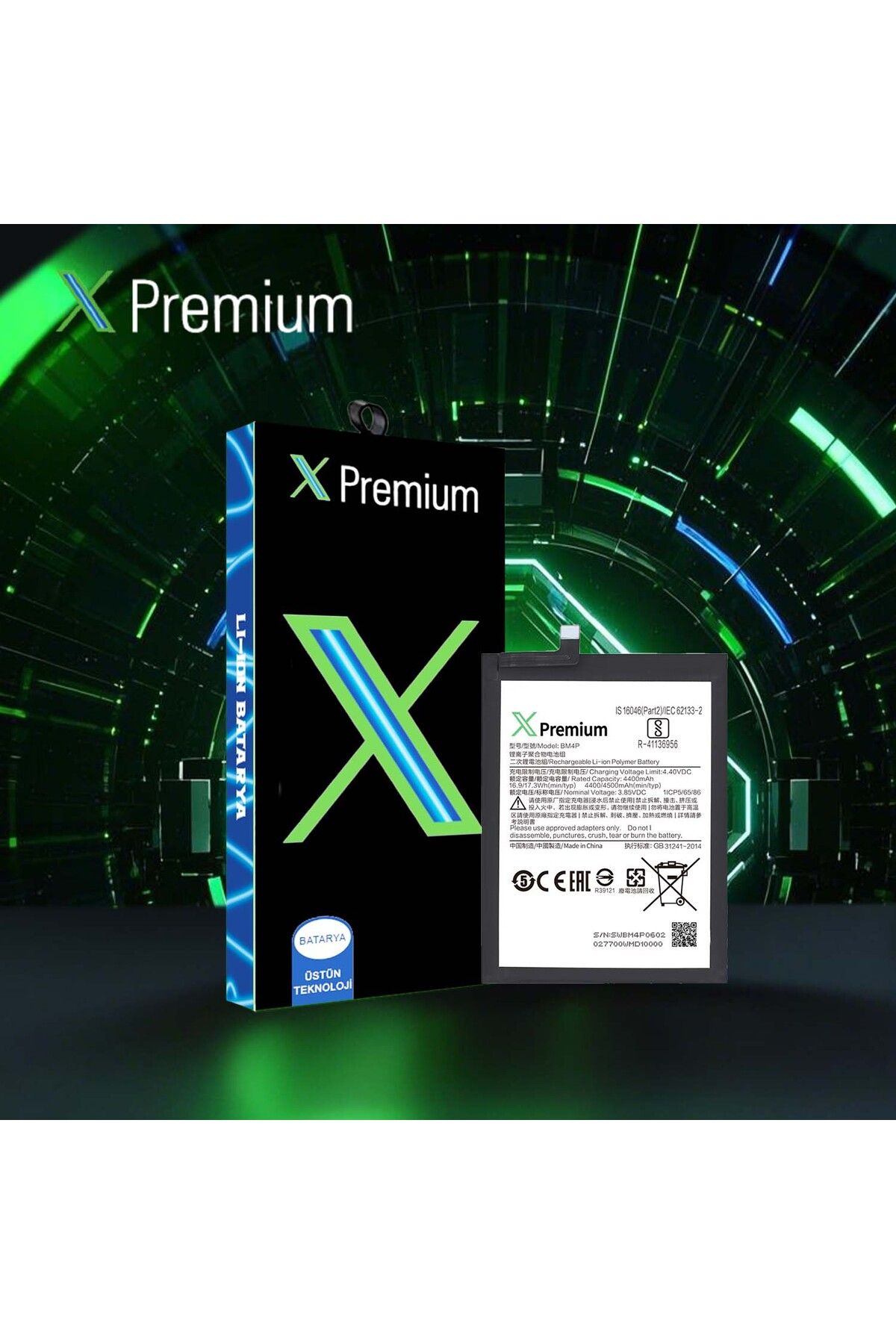 X PREMİUM X Premium Xiaomi Redmi K30 / Poco X2 BM4P Batarya Pil 4500 mAh