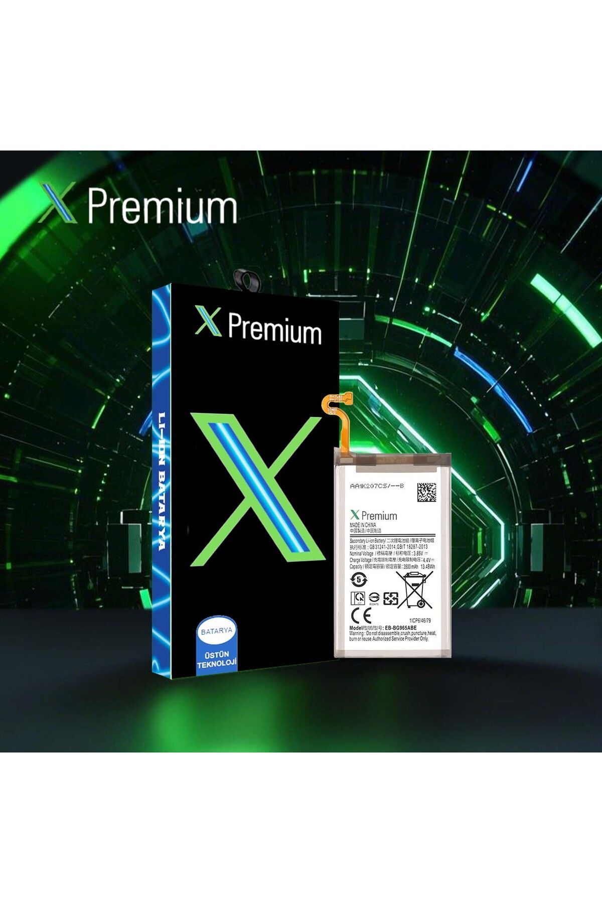 X PREMİUM X Premium Samsung S9 Plus Sm G965 Batarya Pil 3300 mAh