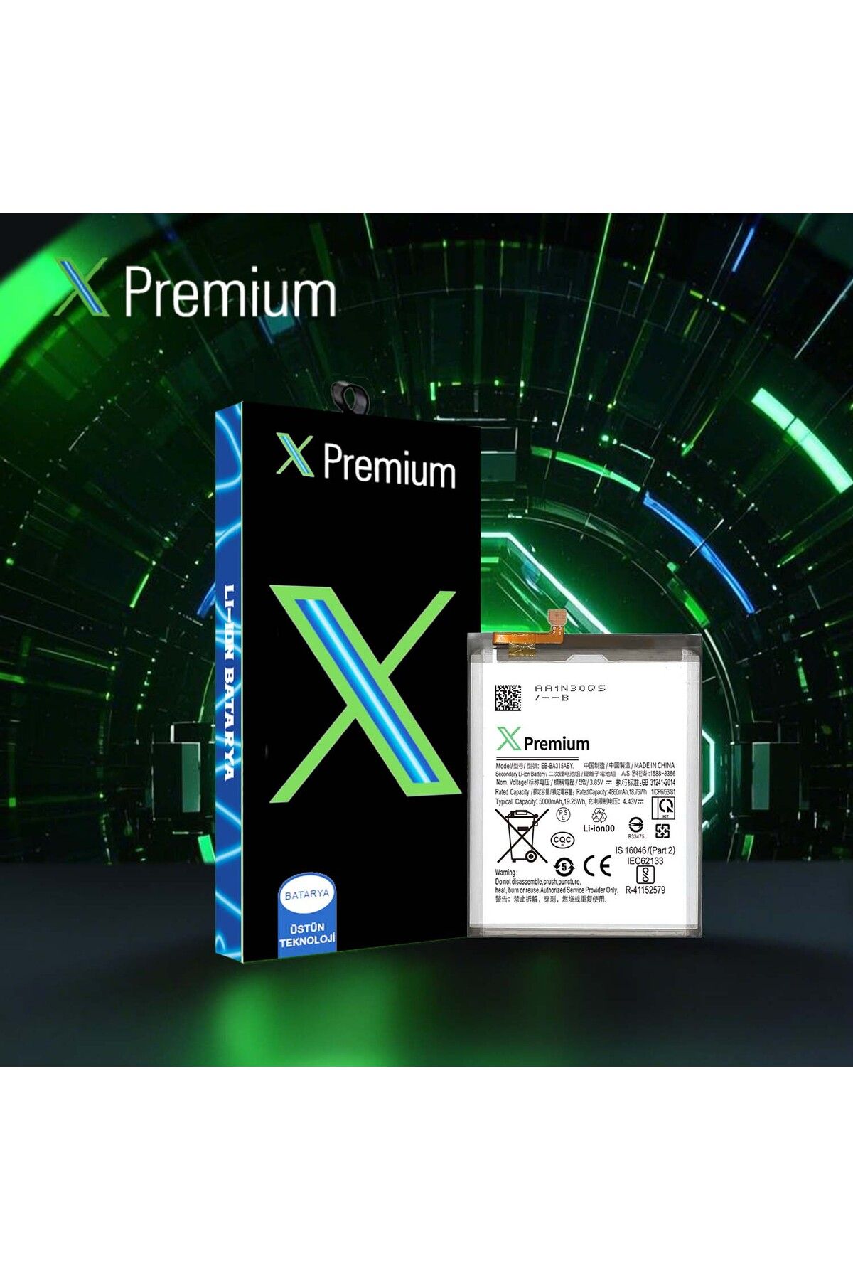 X PREMİUM X Premium Samsung A23 4g a235 Batarya Pil 5000 mAh