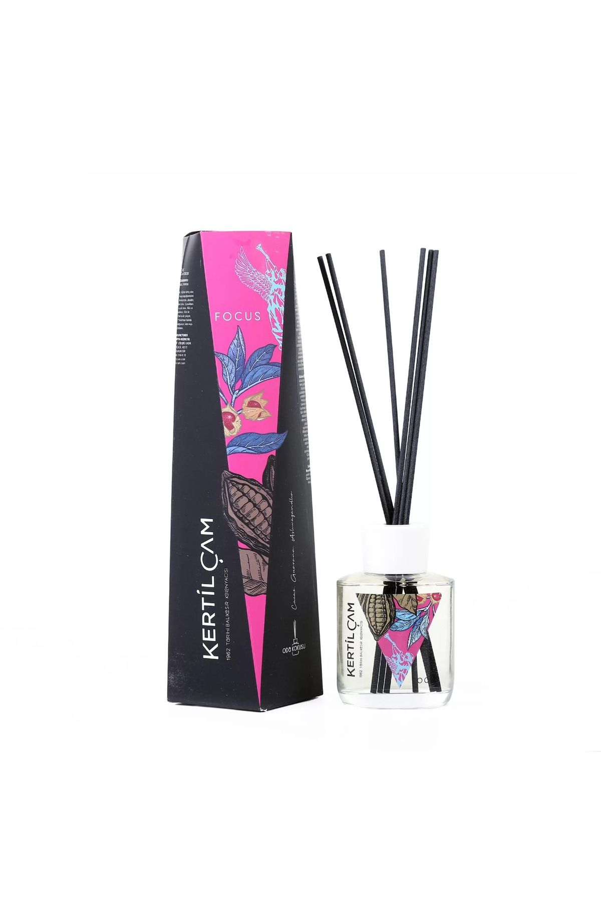 Kertil Çam KERTİL ÇAM Focus 100 ml Bambu Oda Kokusu – Diamond Seri