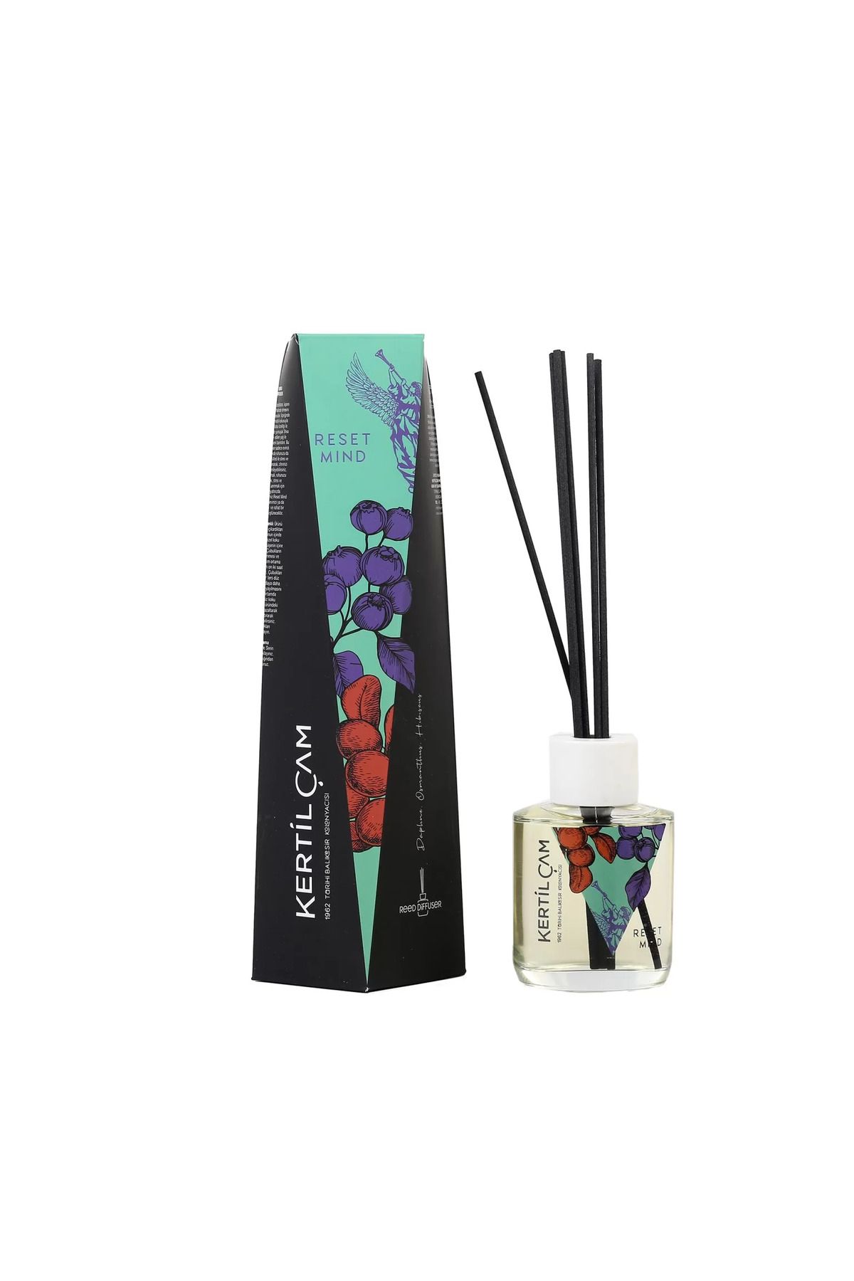 Kertil Çam KERTİL ÇAM Reset Mind 100 ml Bambu Oda Kokusu – Diamond Seri