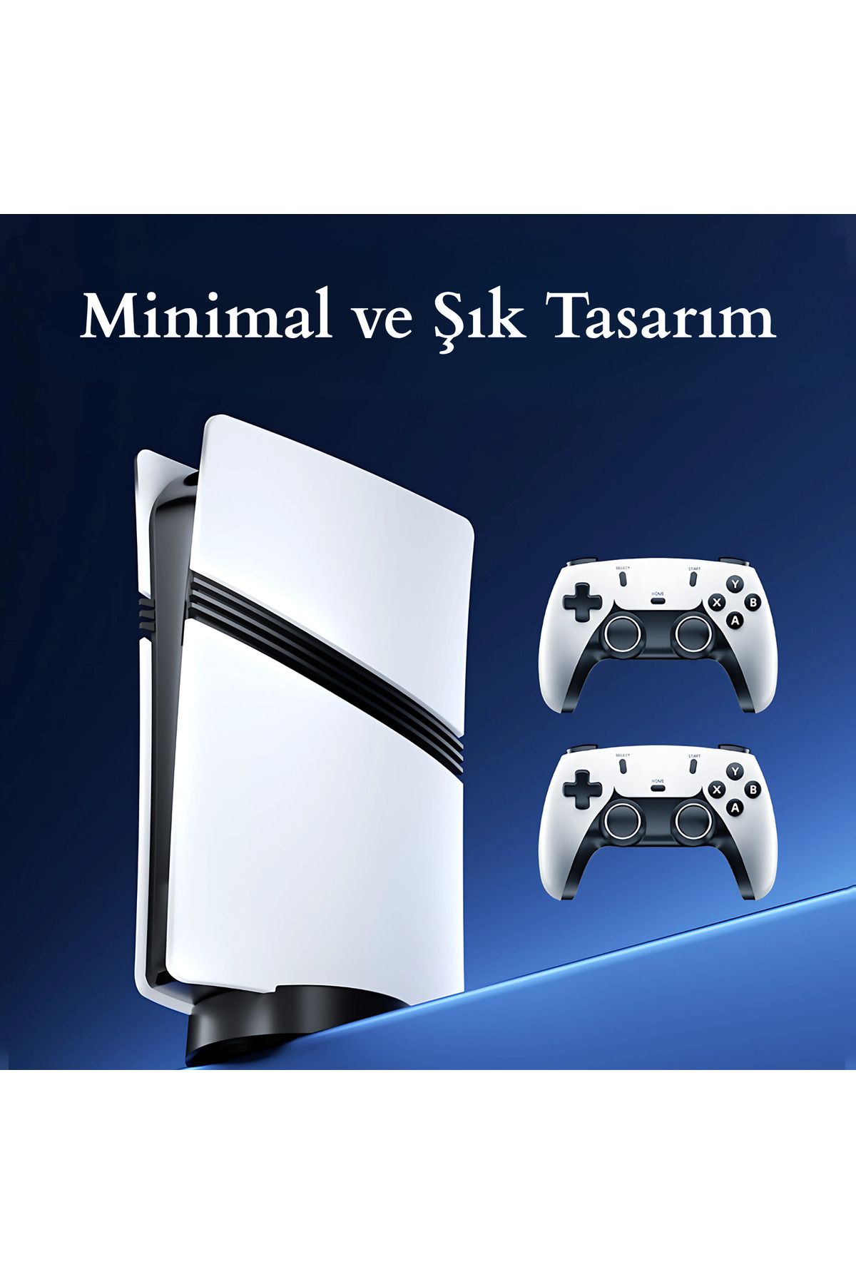 MISAWA GS5 Pro Oyun Konsolu, Çift Oyun Kolu, Estetik Tasarım, Kolay Kullanım