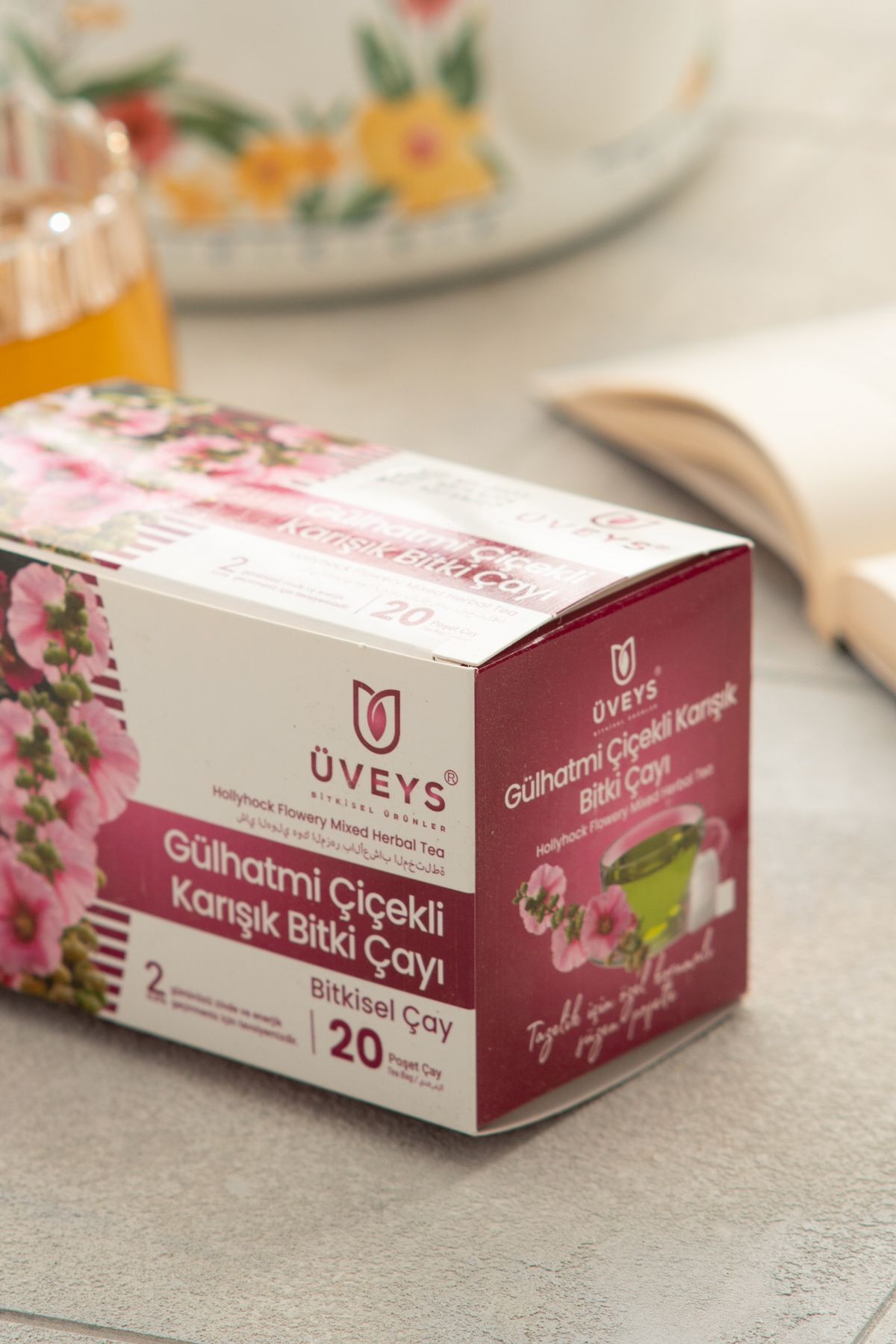 ÜVEYS Üveys Gülhatmi Çiçekli Çay