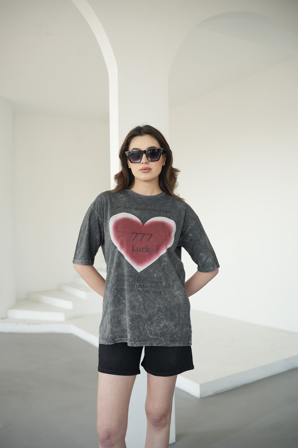 moda paketi KADIN TSHIRT YIKAMALI