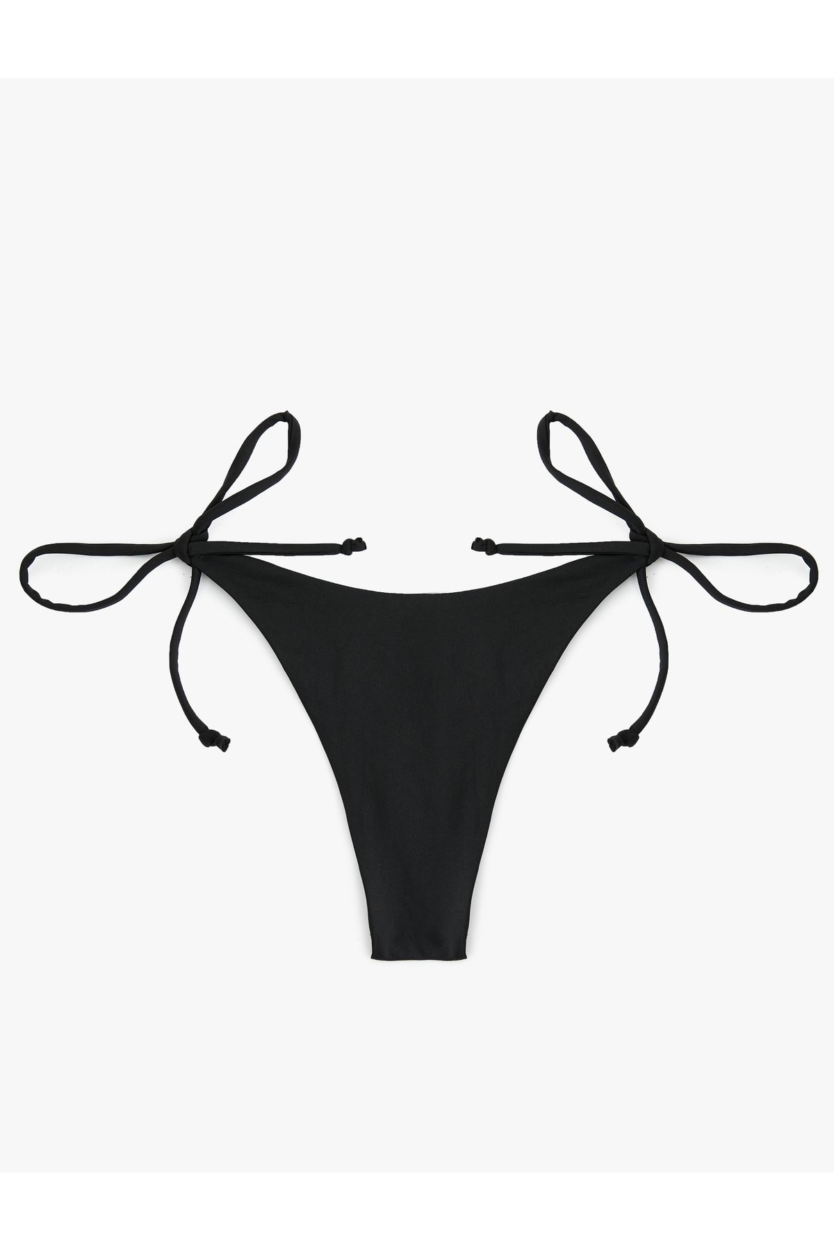 Koton-String Low Waist String Bikini Bottom with Tie Detail 2
