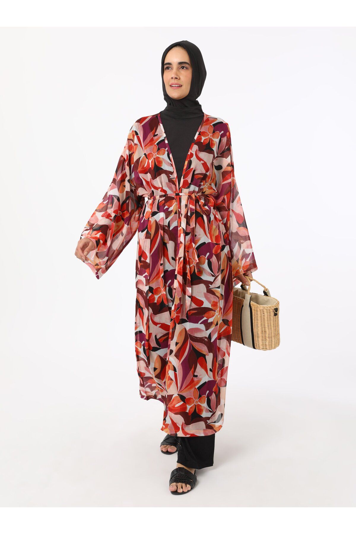 Mayo Bella Kimono - Pembe - Mayo Bella