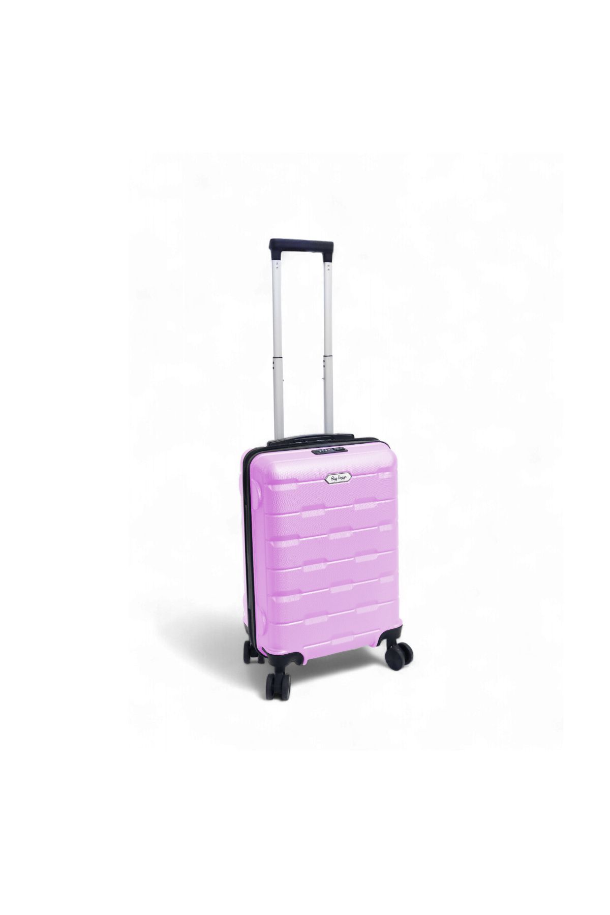Biggdesign Moods Up TSA Kilitli 20" ABS Gövdeli Valiz | Kabin Boy-Pembe
