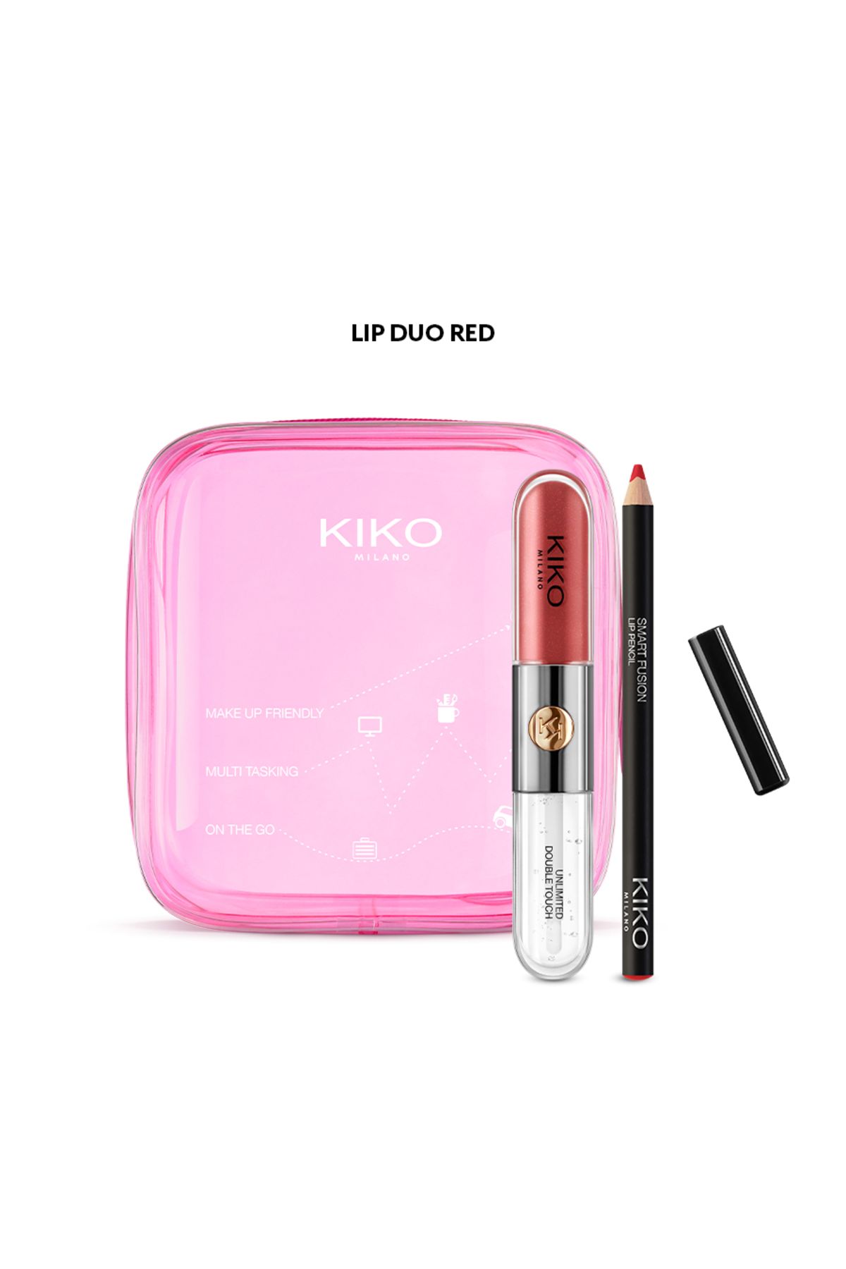 Kiko MAKYAJ SETLERİ - All Day Long Lip Duo Red