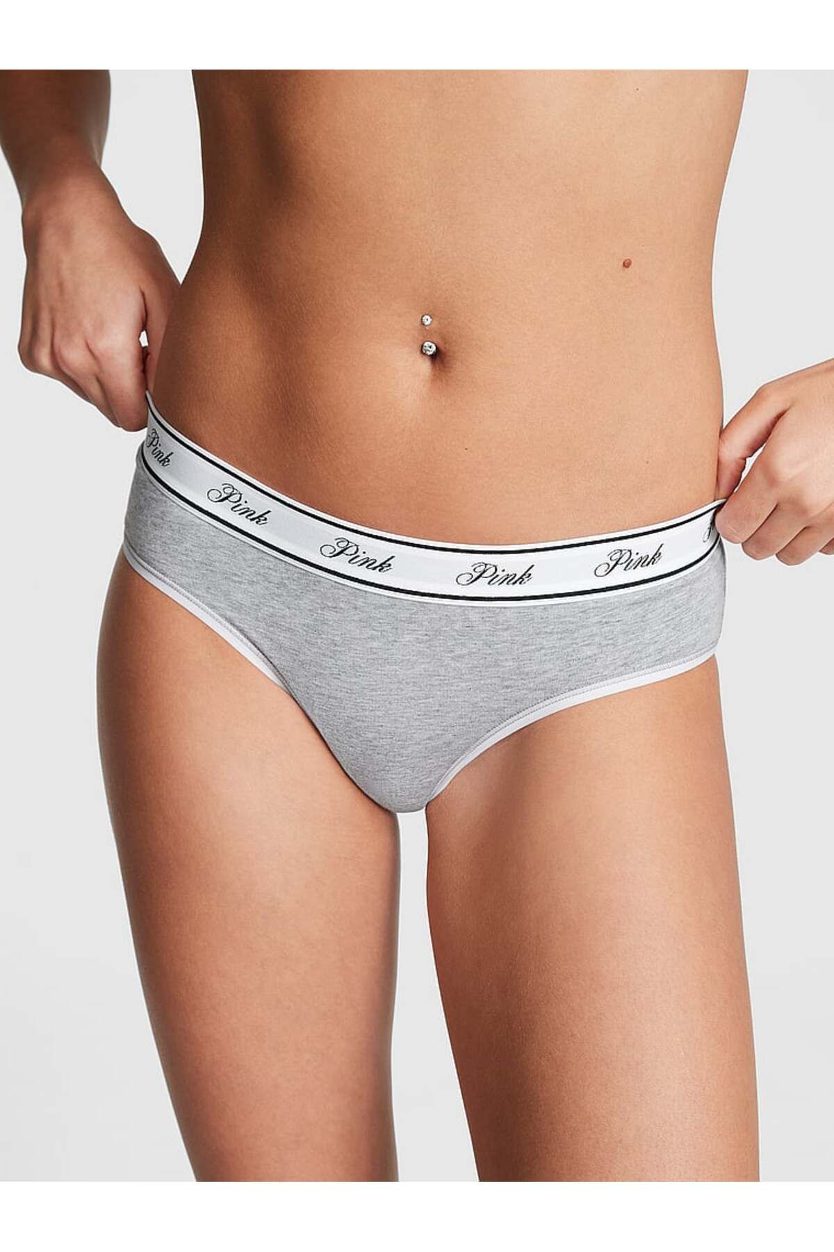 Victoria's Secret Logolu Pamuklu Hiphugger Külot