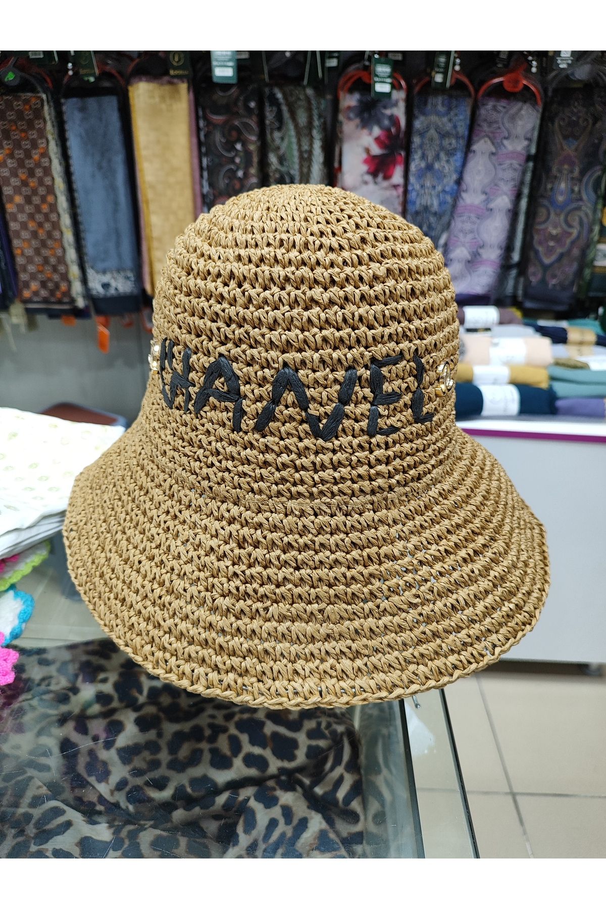 almina trend Hasır şapka