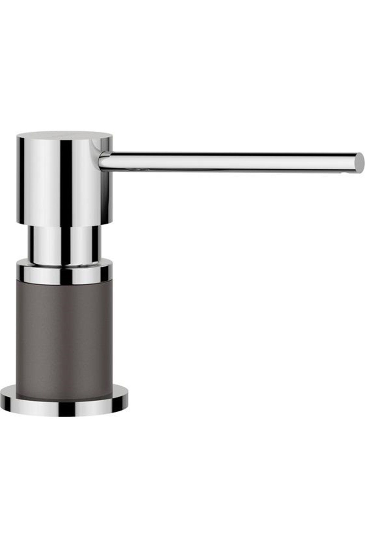 Blanco 525817-Blanco Lato Sıvı Sabunluk Kaya Gri Krom