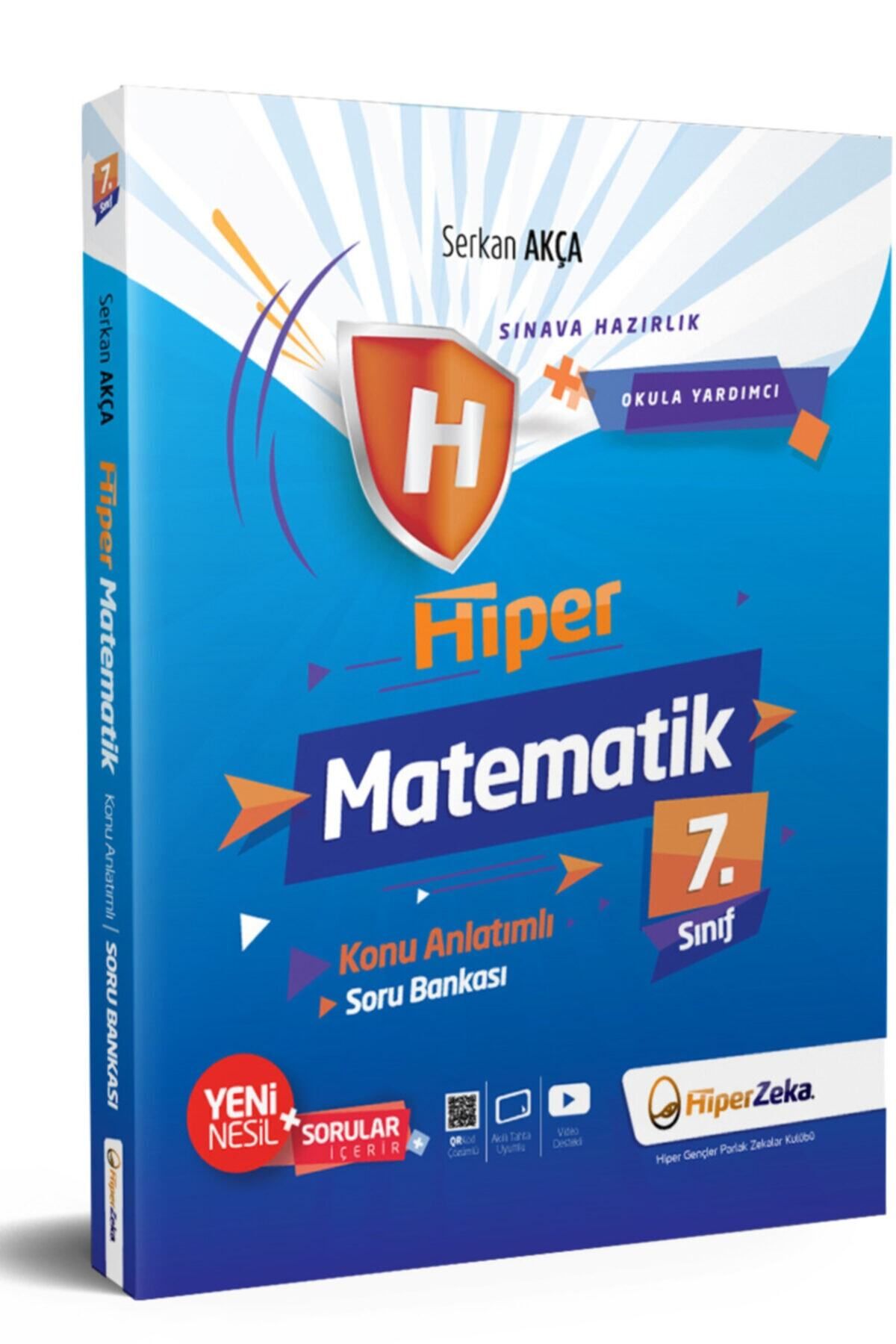 Giriş Yayınları 7. Sınıf Hiper Matematik Konu Anlatımlı & Soru Bankası | Serkan Akça