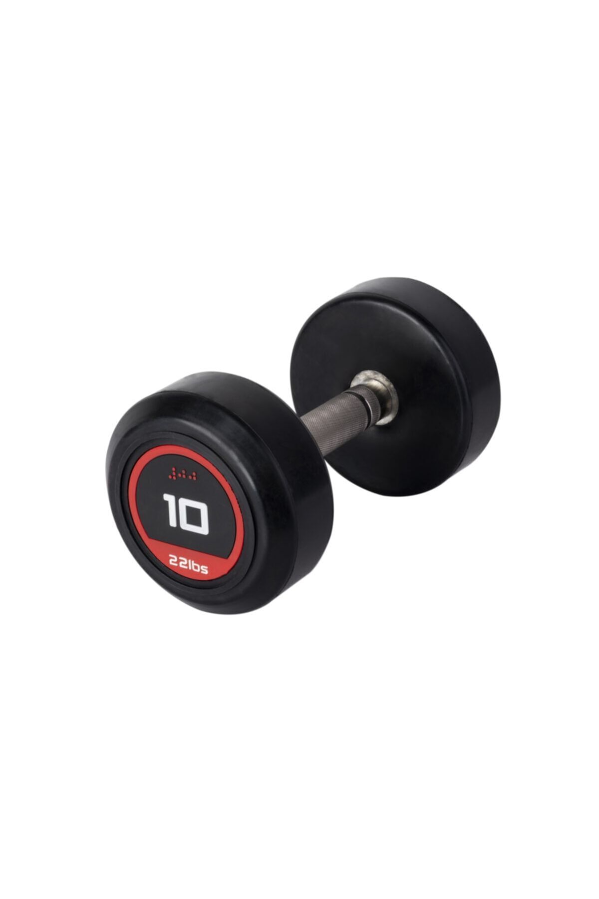 SerenityHaven Dambıl Seti 10 Kg Olimpik Dambıl (kauçuk Kaplı) - 1 Adet 10 Kg Siyah 10 kg Döküm