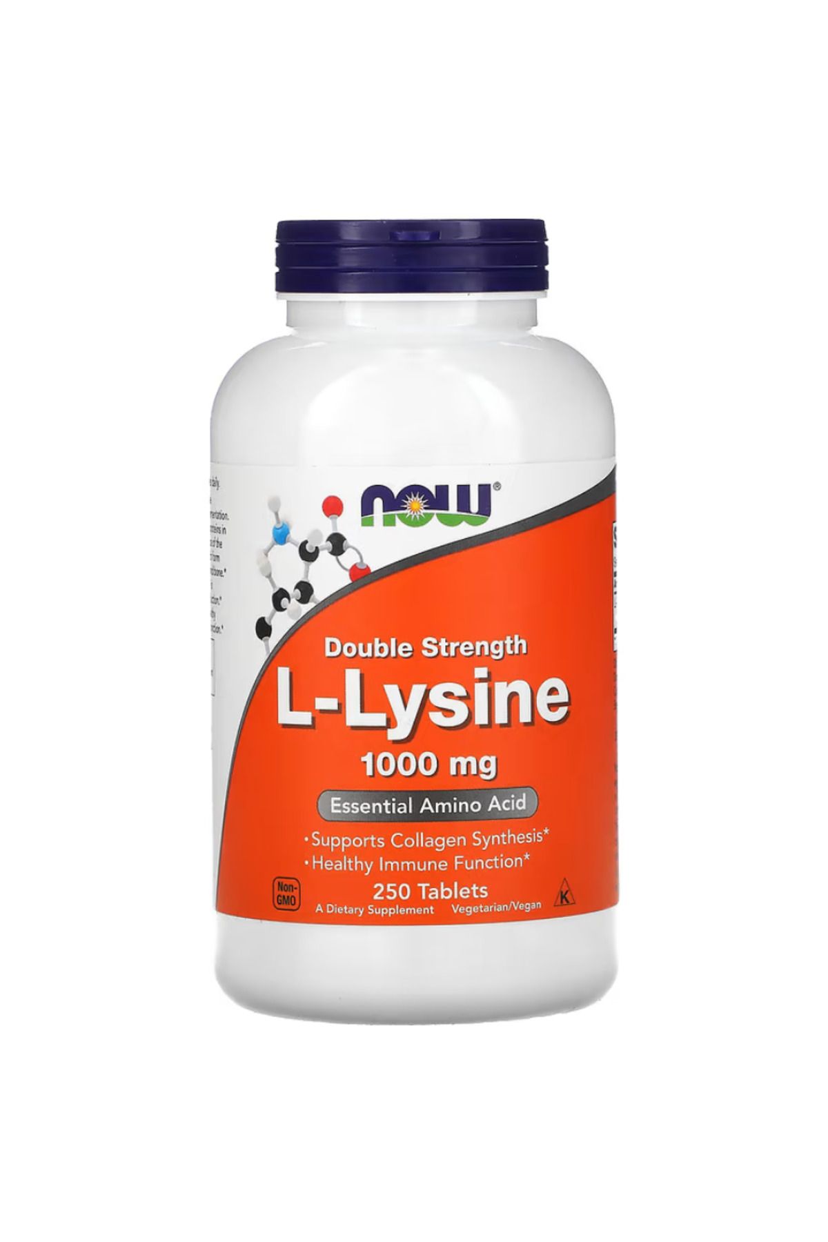 Now Foods , L-Lysine, 1,000 mg, 250 Tablets