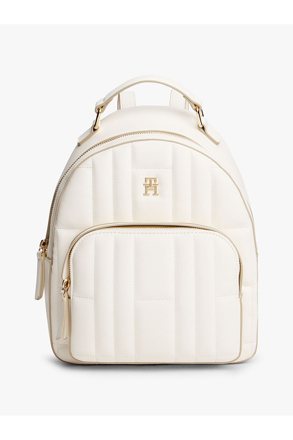 Tommy Hilfiger TH Monogram Plaque Flag Quilted Backpack
