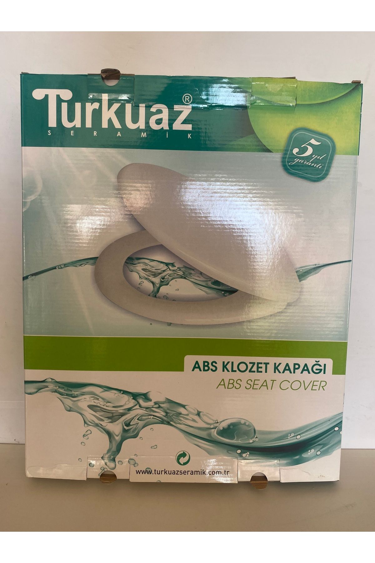 Turkuaz Klozet kapağı turkuaz