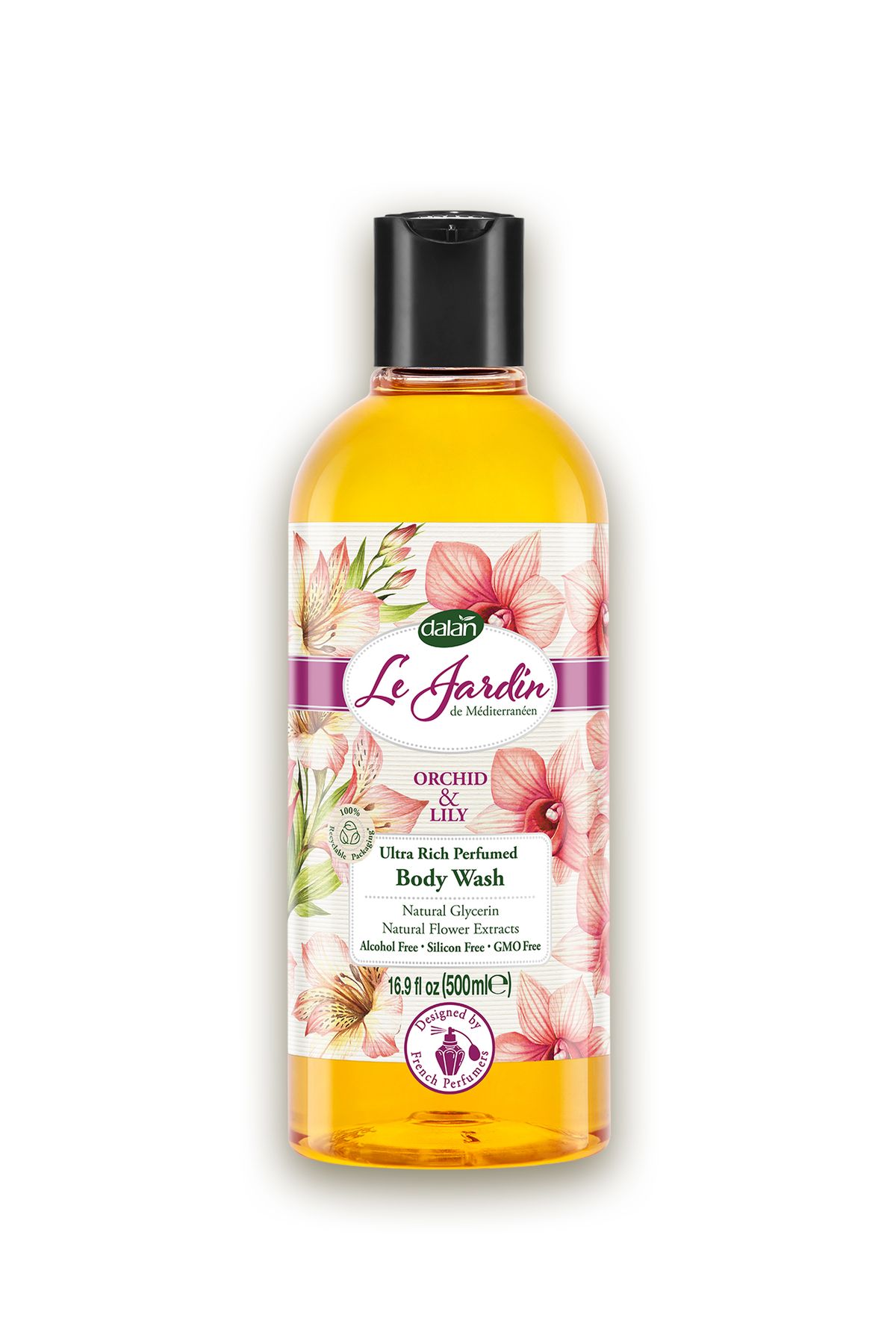 Dalan-Set Dalan Le Jardin – Gel de duș 3 sortimente – 500 ml x 3 bucăți 4