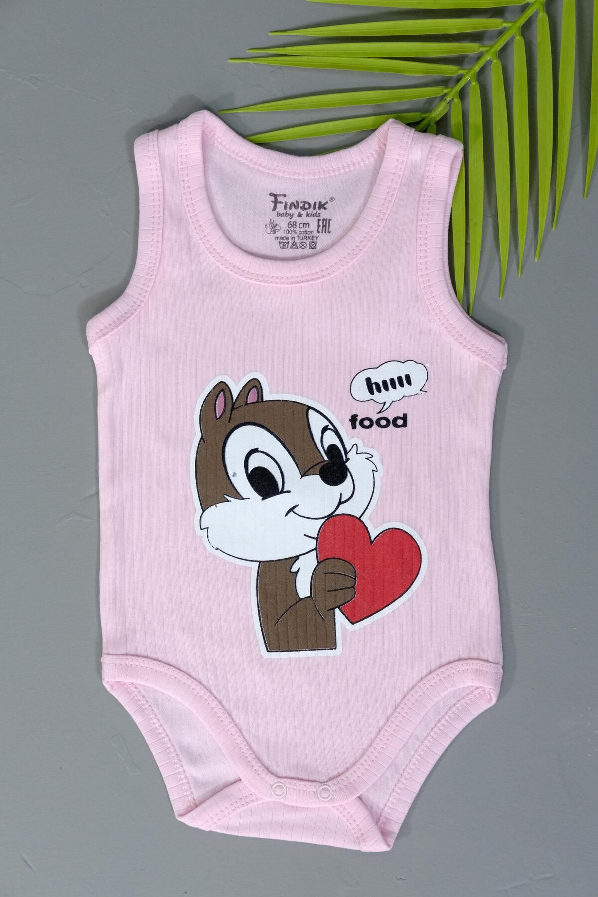 agugu Unisex SincapIı Askılı Body Toz Pembe