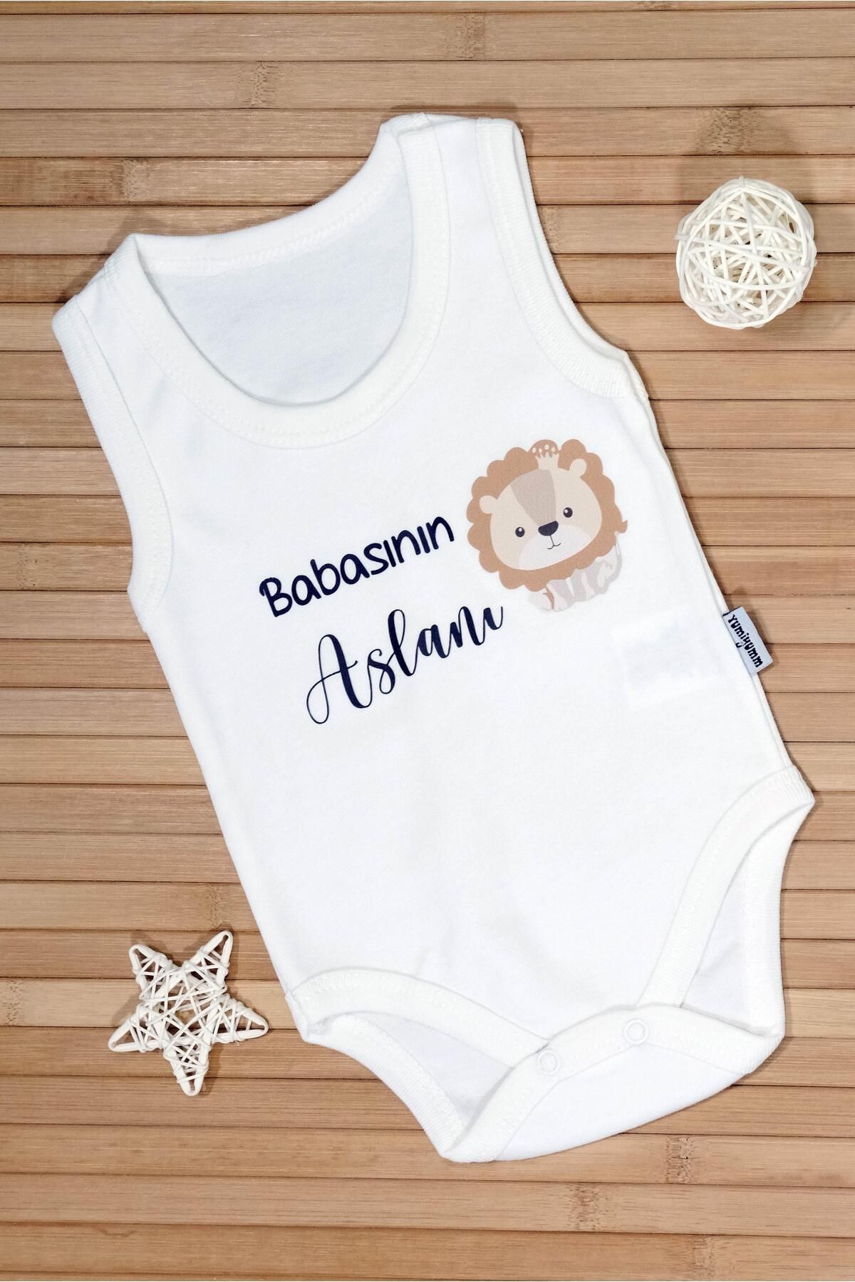 agugu Babasının Aslanı Baskılı Body