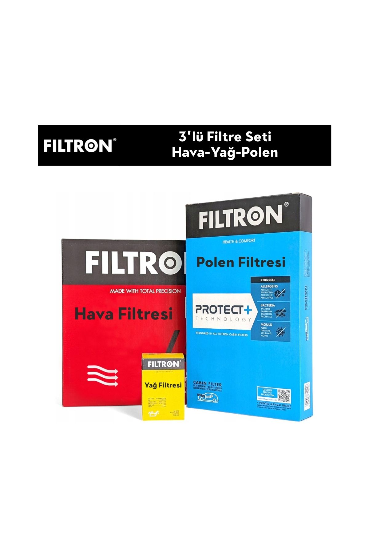 Filtron Citroen C3 1.4 HDİ Filtre Bakım Seti 3'Lü 2010-2011 FILTRON FI115173