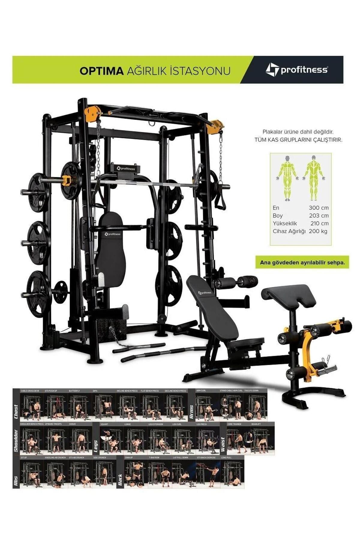 SerenityHaven Profitness Optima Çalışma İstasyonu