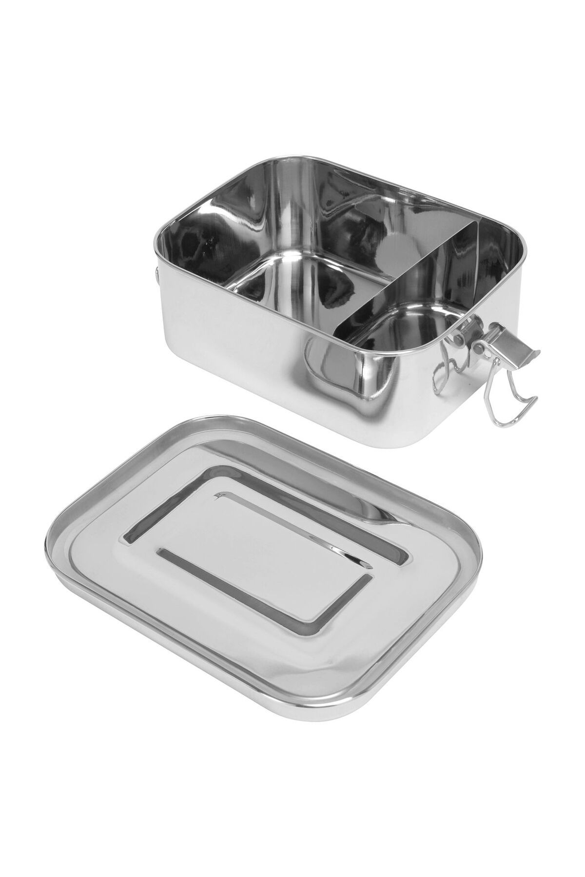 Kuchenprofi Lunchbox "Classic" Paslanmaz Çelik, Silikon Contalı ve Bölmeli Sefer Tası