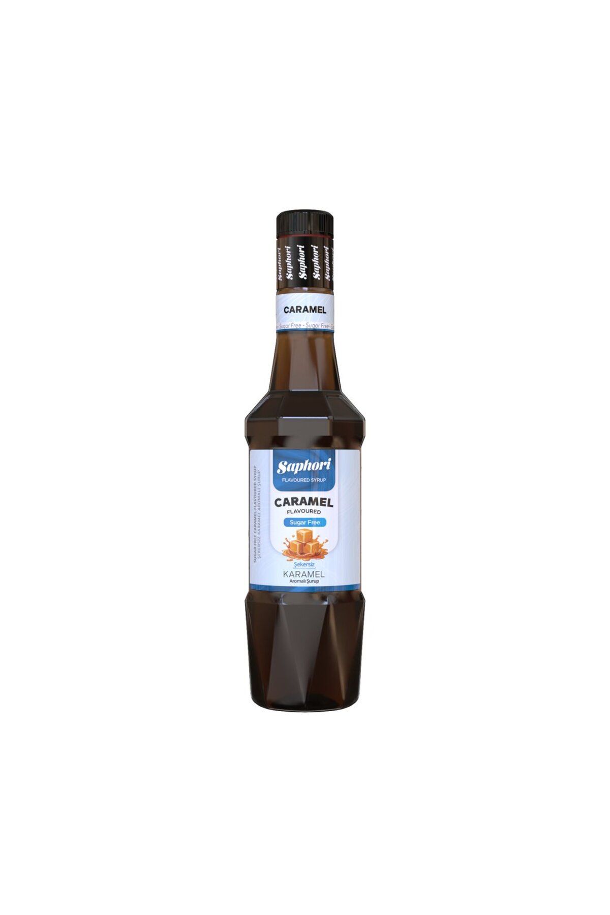 Saphori Şekersiz Karamel Aromalı Şurubu 700 ML