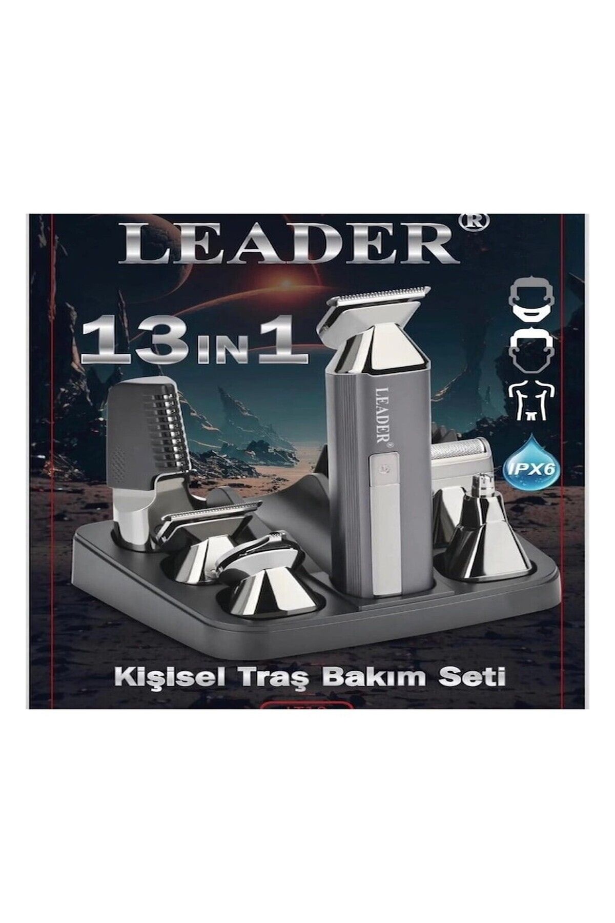 Leader Lt-13 Kişisel Tıraş Bakım Seti Çok Renkli