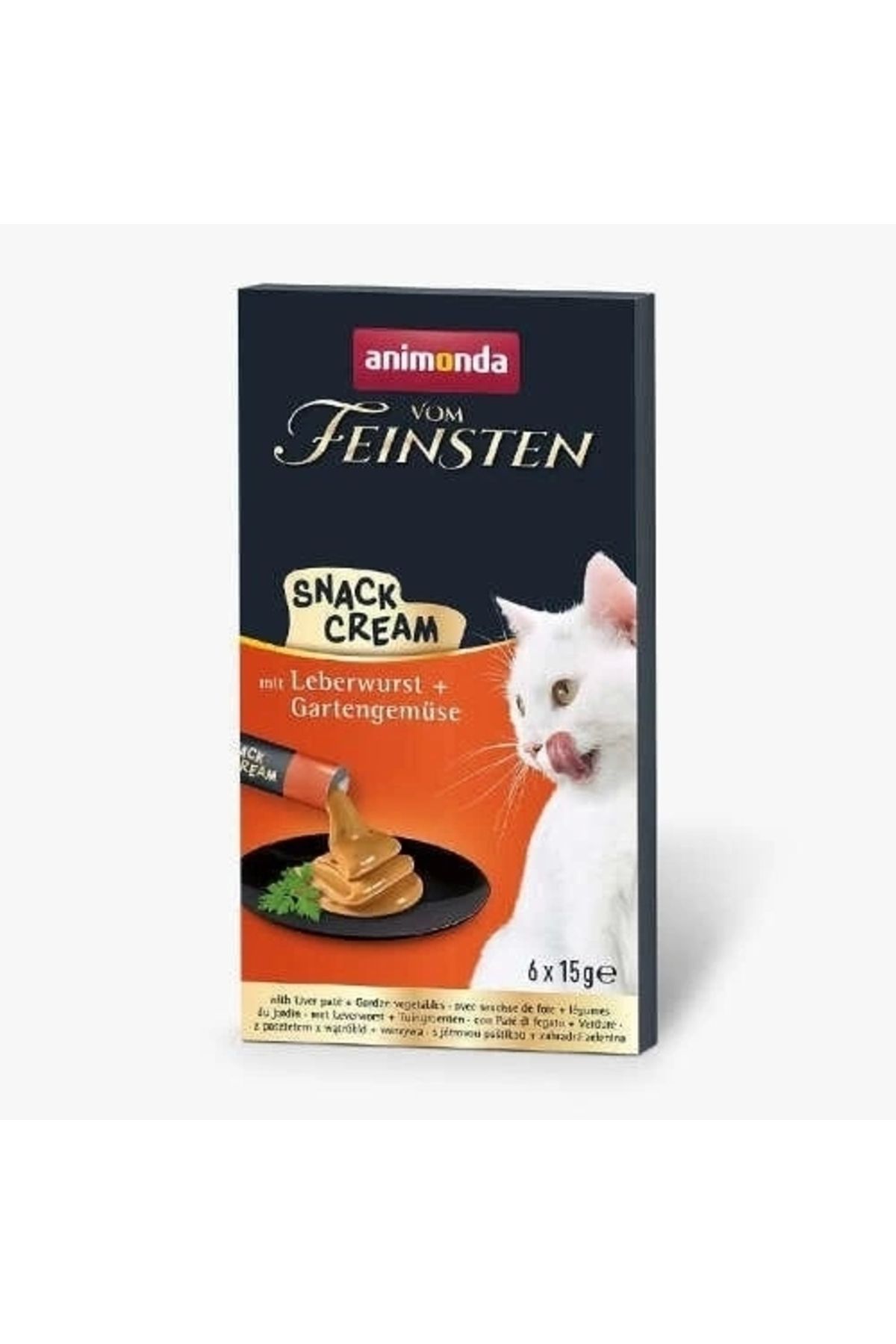 No8 Home Animonda Snack Carny Karaciğer Ezmeli Sıvı Kedi Ödülü 15 Gr 6 Adet