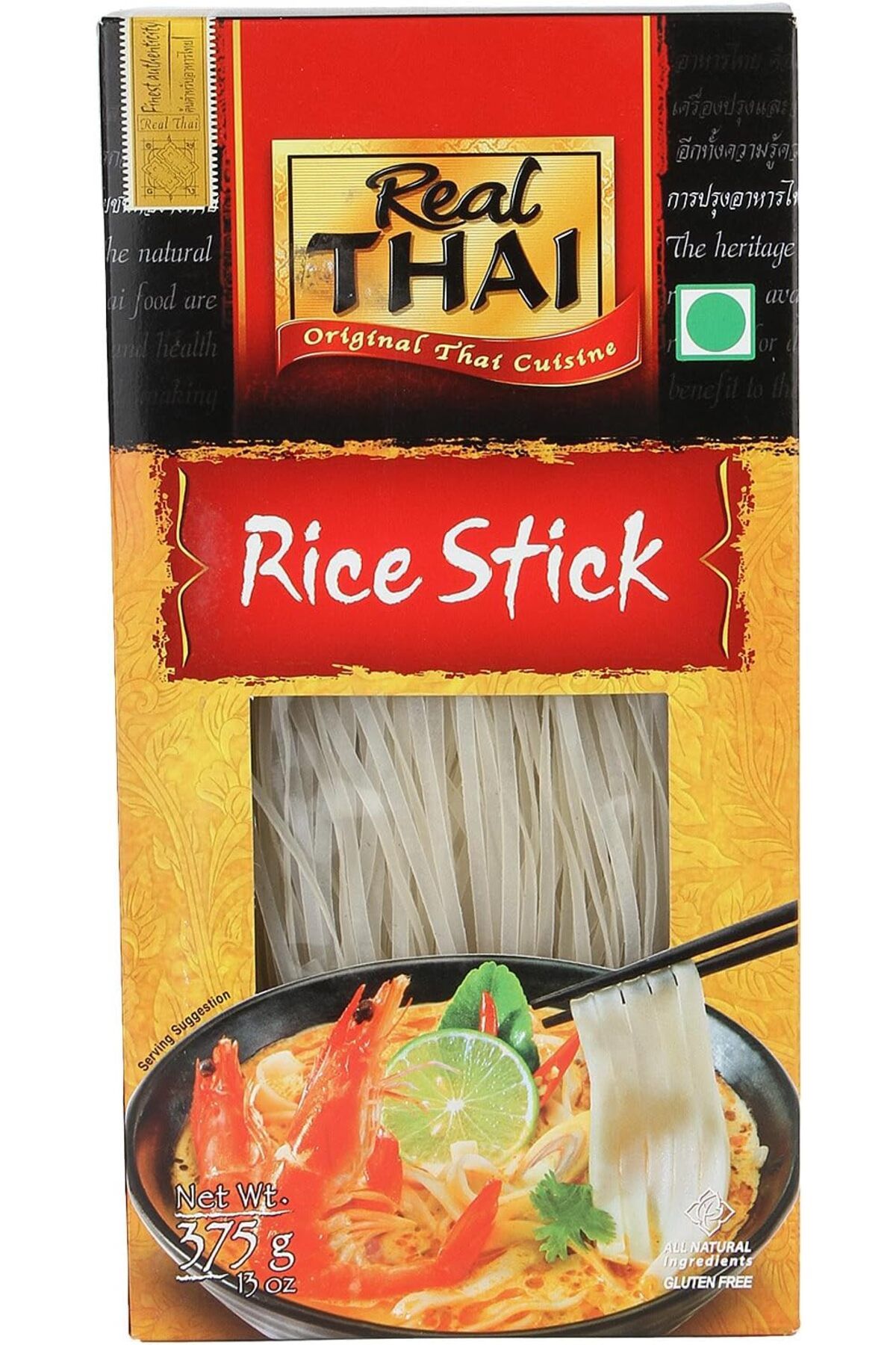 Real Thai Pirinç Çubuğu Rice Stick 375 Gr
