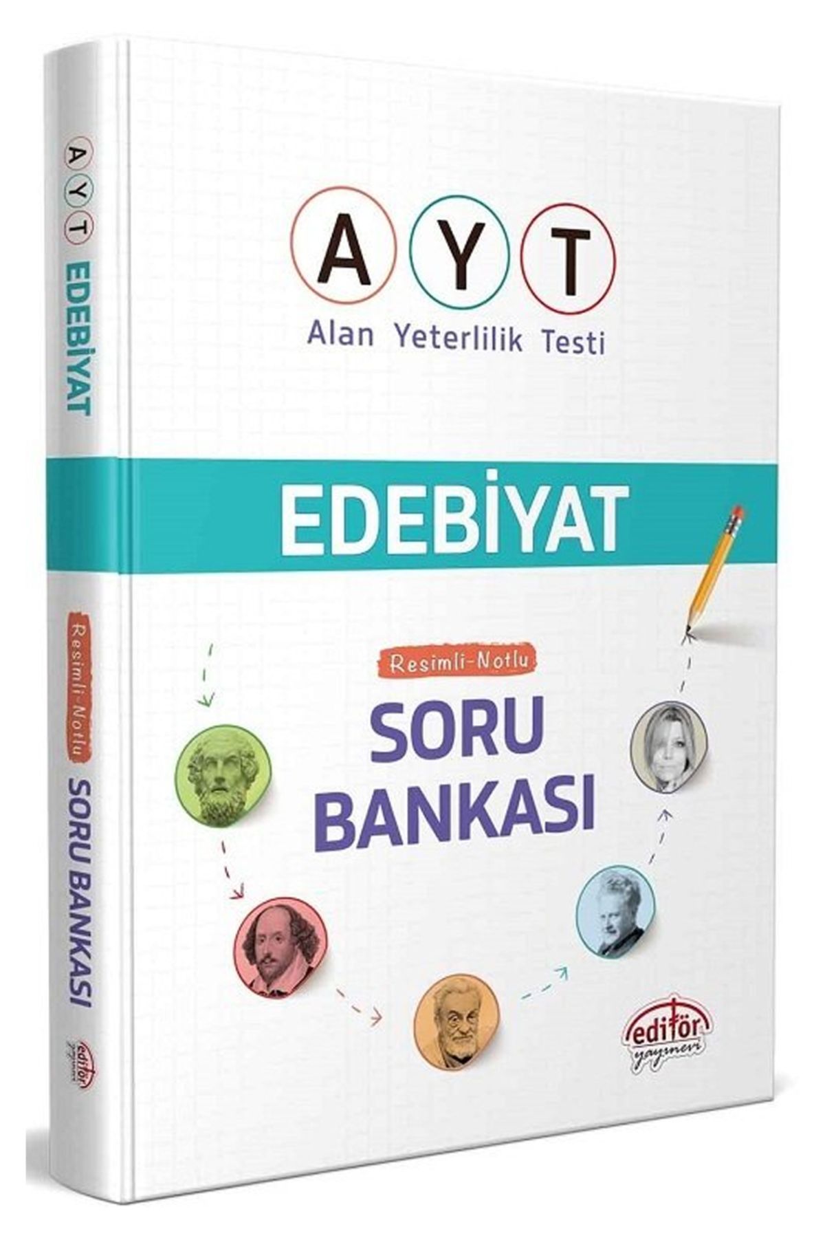 Altınpost Yayınları AYT Edebiyat Resimli Notlu Soru Bankası